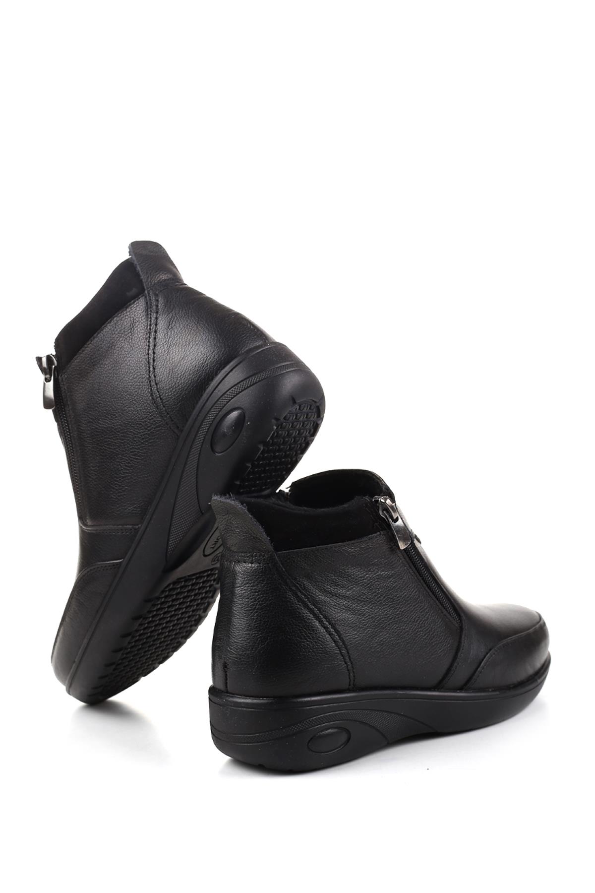 42646 Hakiki Deri Ortopedik Taban Anne Bot - Görsel 5