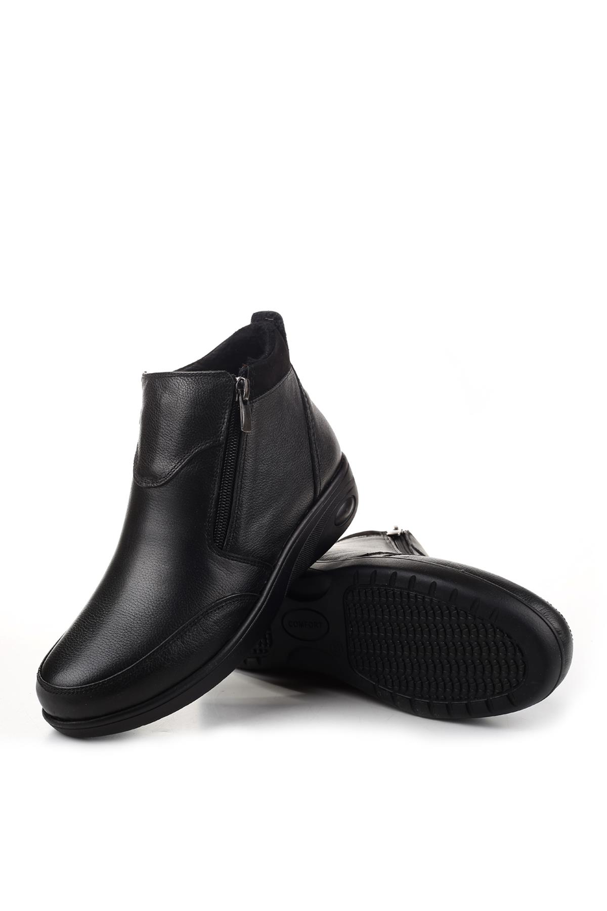 42646 Hakiki Deri Ortopedik Taban Anne Bot - Görsel 6