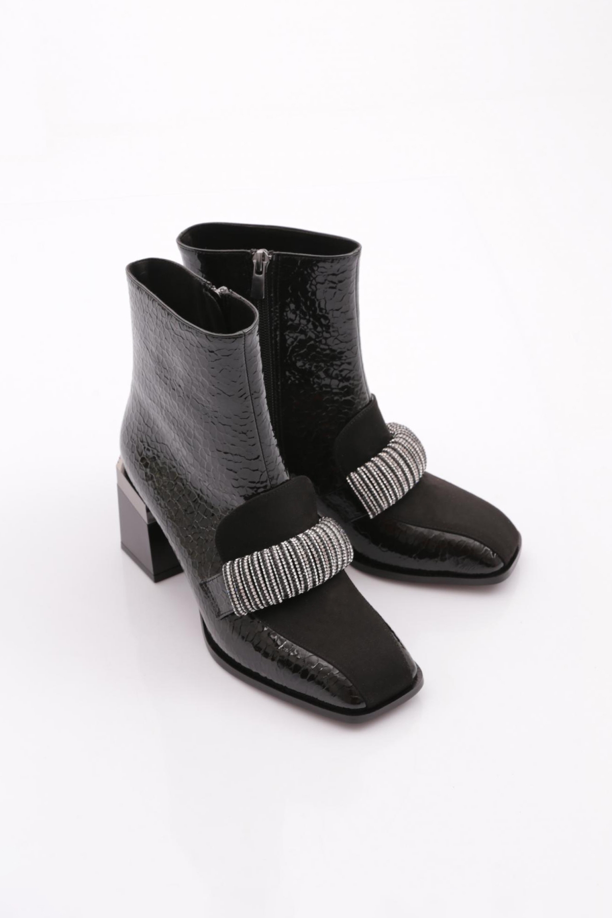 603 Kadin Topuklu Bot - Görsel 3