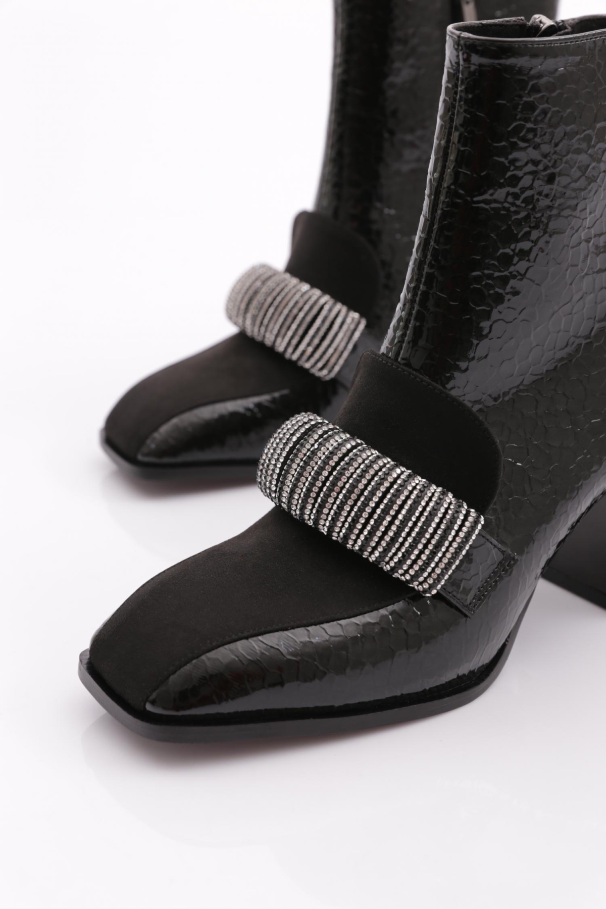 603 Kadin Topuklu Bot - Görsel 5