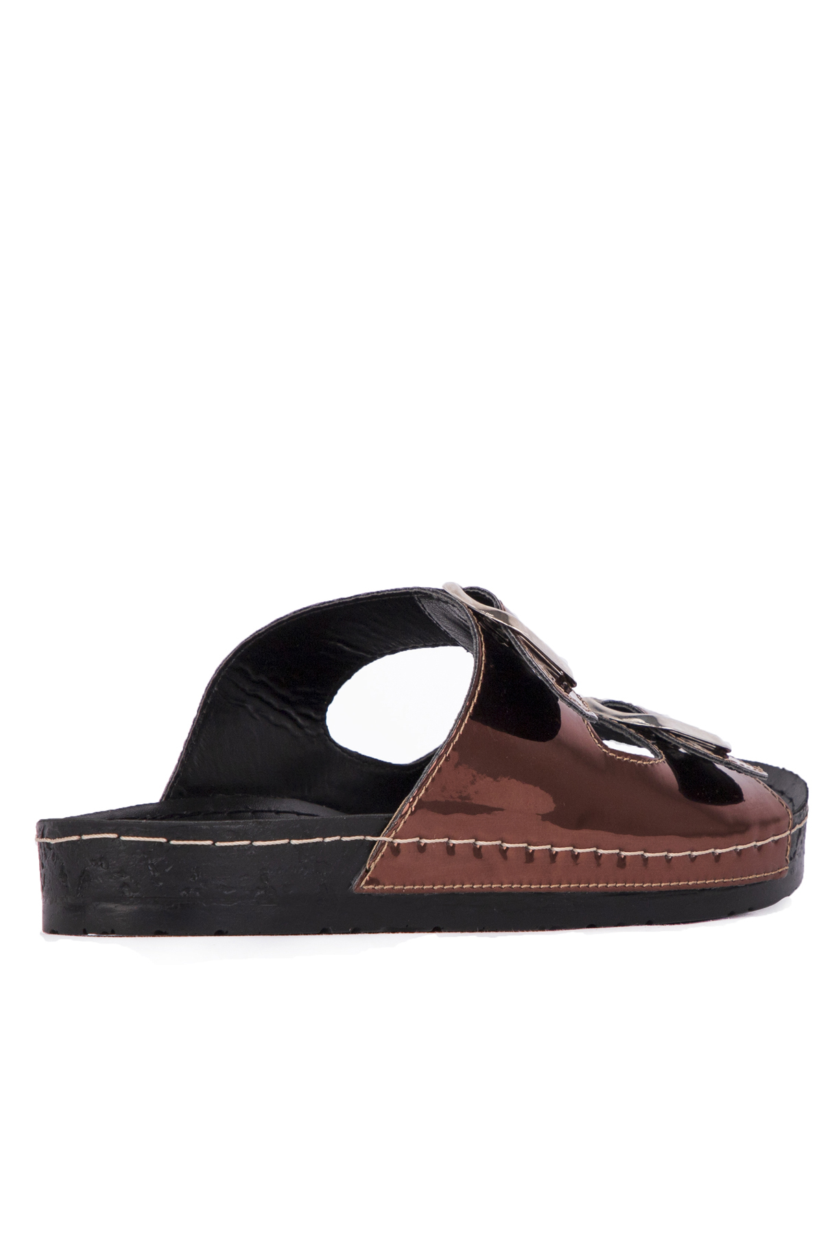 473 Kadın Terlik Bronz - Görsel 4