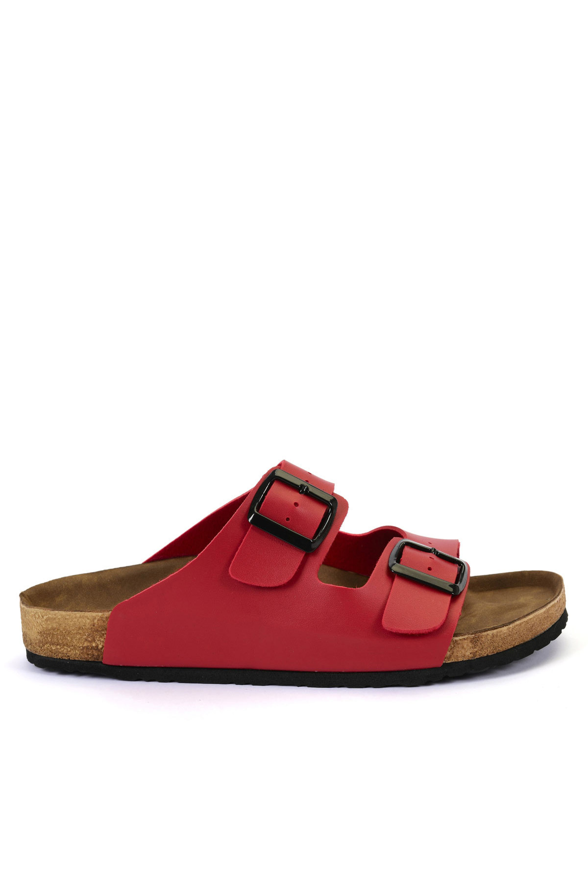 LENS Kadın Terlik Kırmızı - Görsel 2