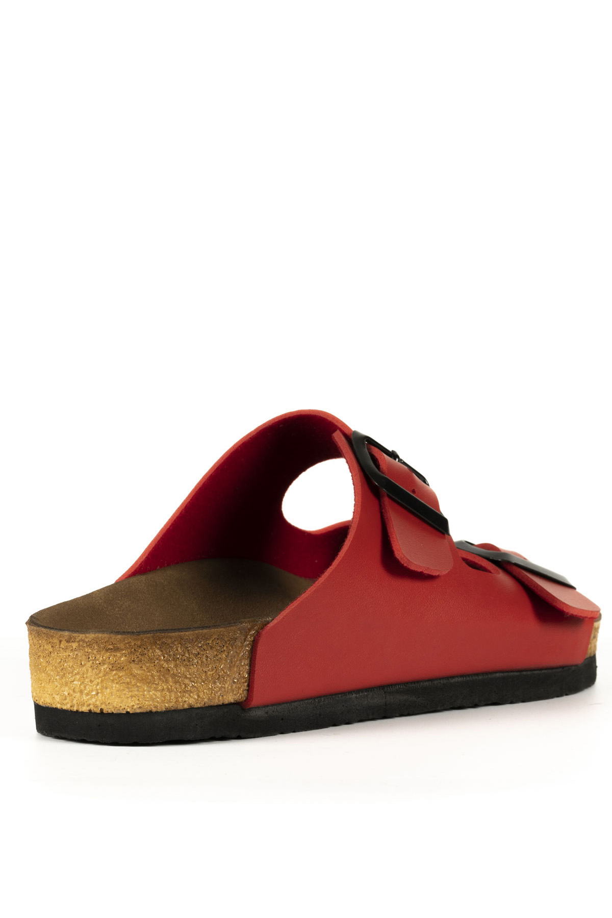 LENS Kadın Terlik Kırmızı - Görsel 4