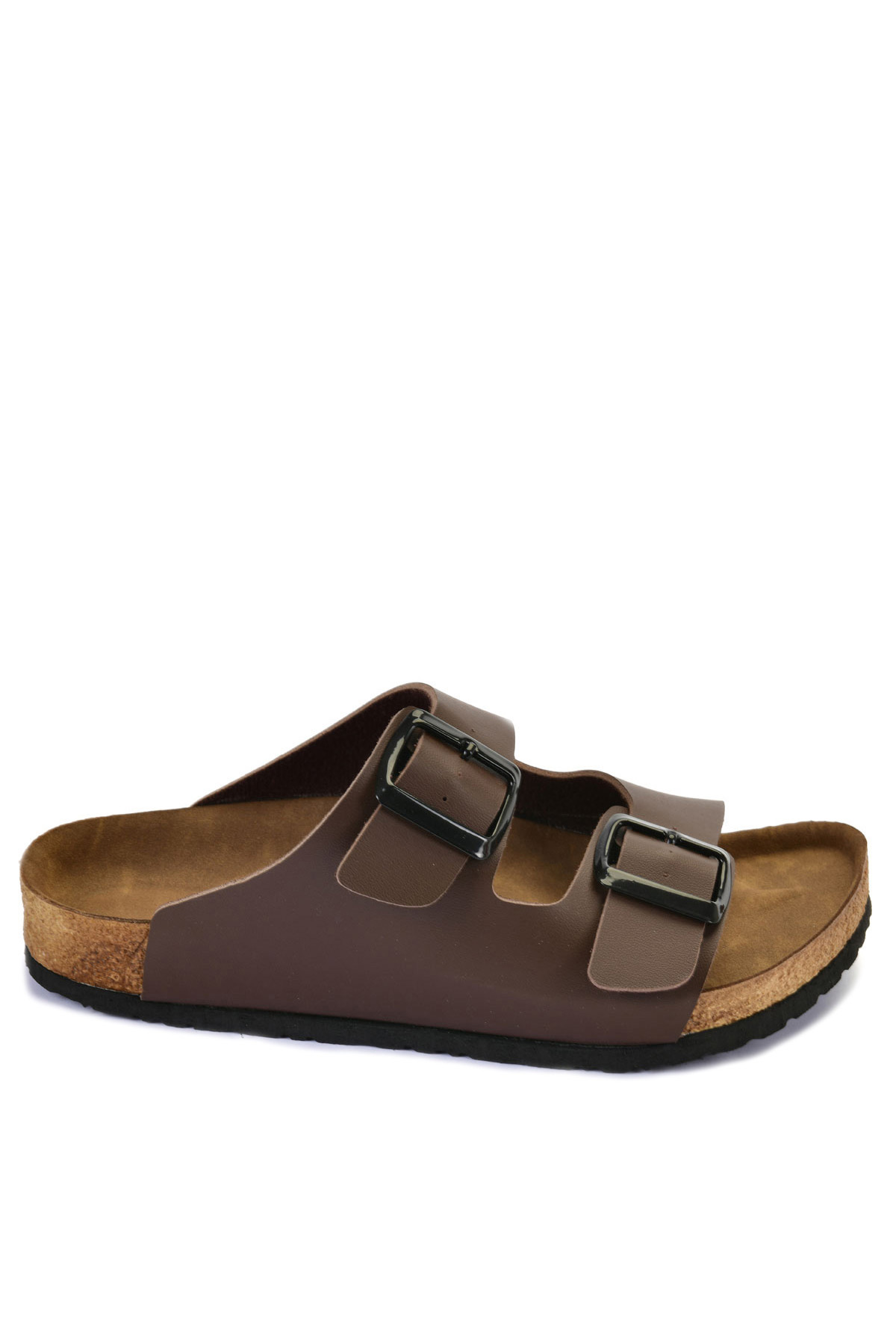 LENS Kadın Terlik Kahve - Görsel 2