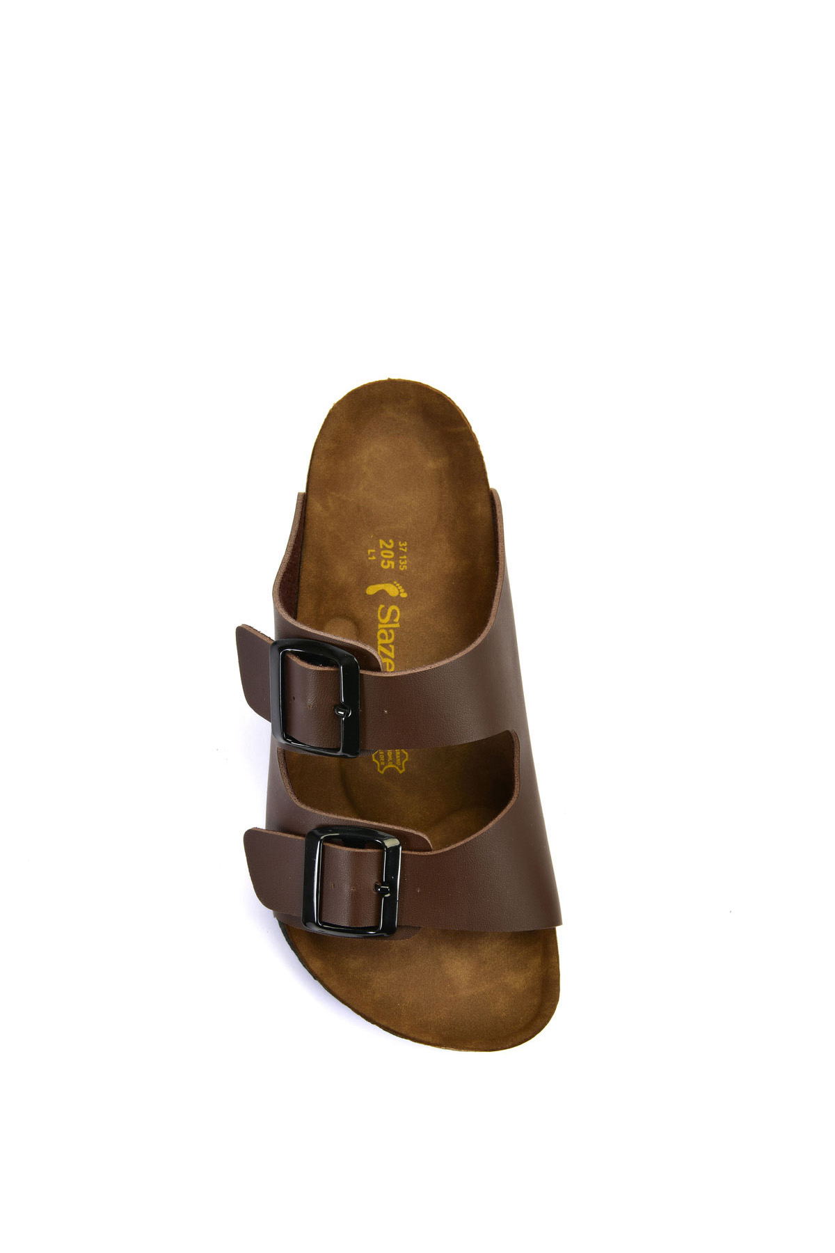 LENS Kadın Terlik Kahve - Görsel 5