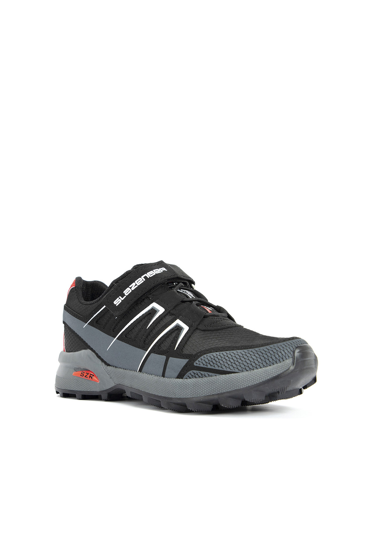 ADITYA IN Unisex Çocuk Sneaker Ayakkabı Siyah / Koyu Gri - Görsel 3