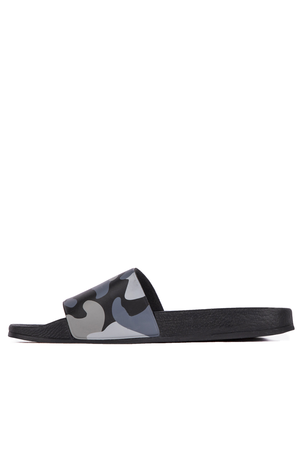 FALLOW Erkek Terlik Siyah Kamuflaj - Görsel 5