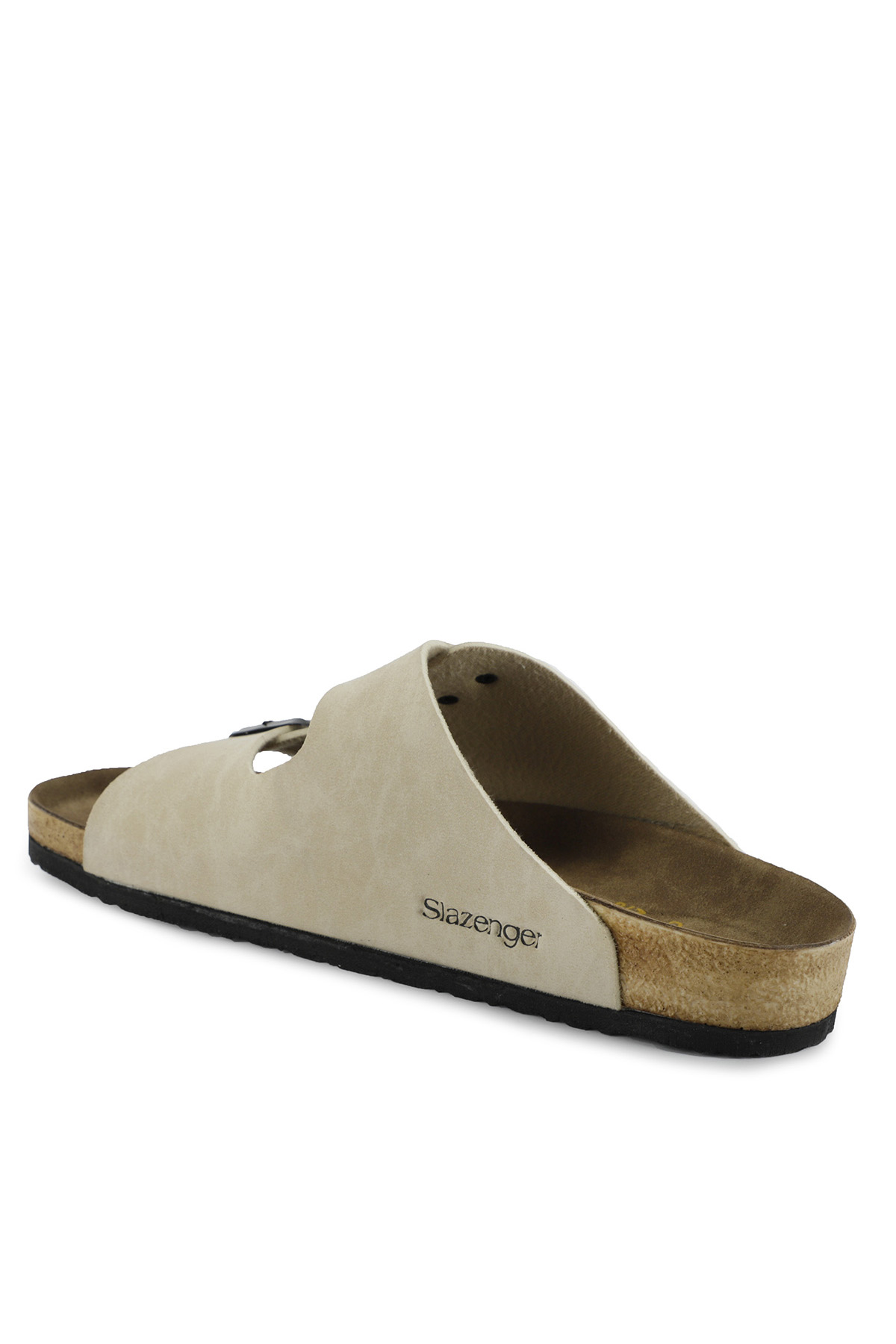 LENS Erkek Terlik Bej Nubuk - Görsel 4