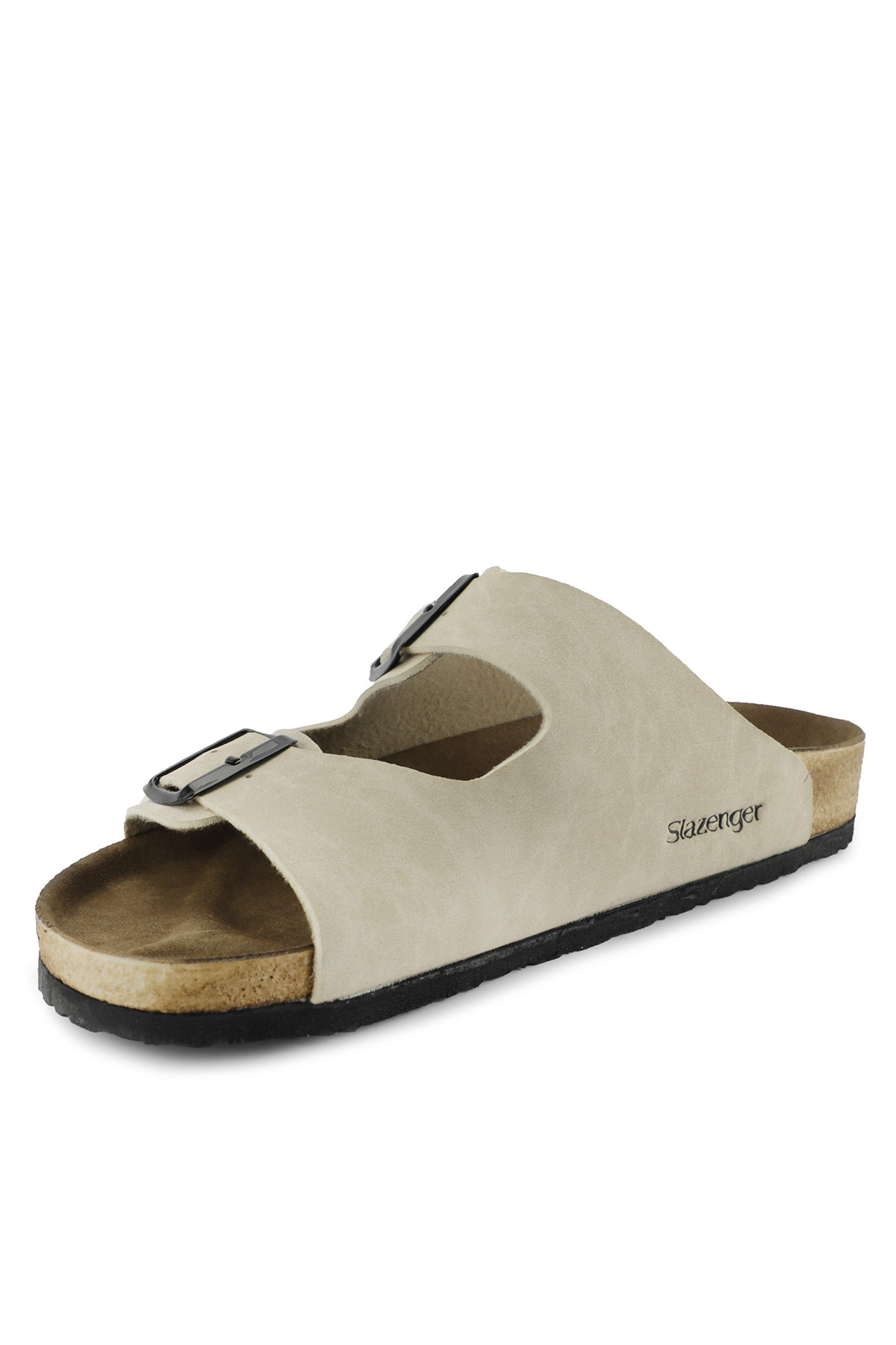 LENS Erkek Terlik Bej Nubuk - Görsel 5