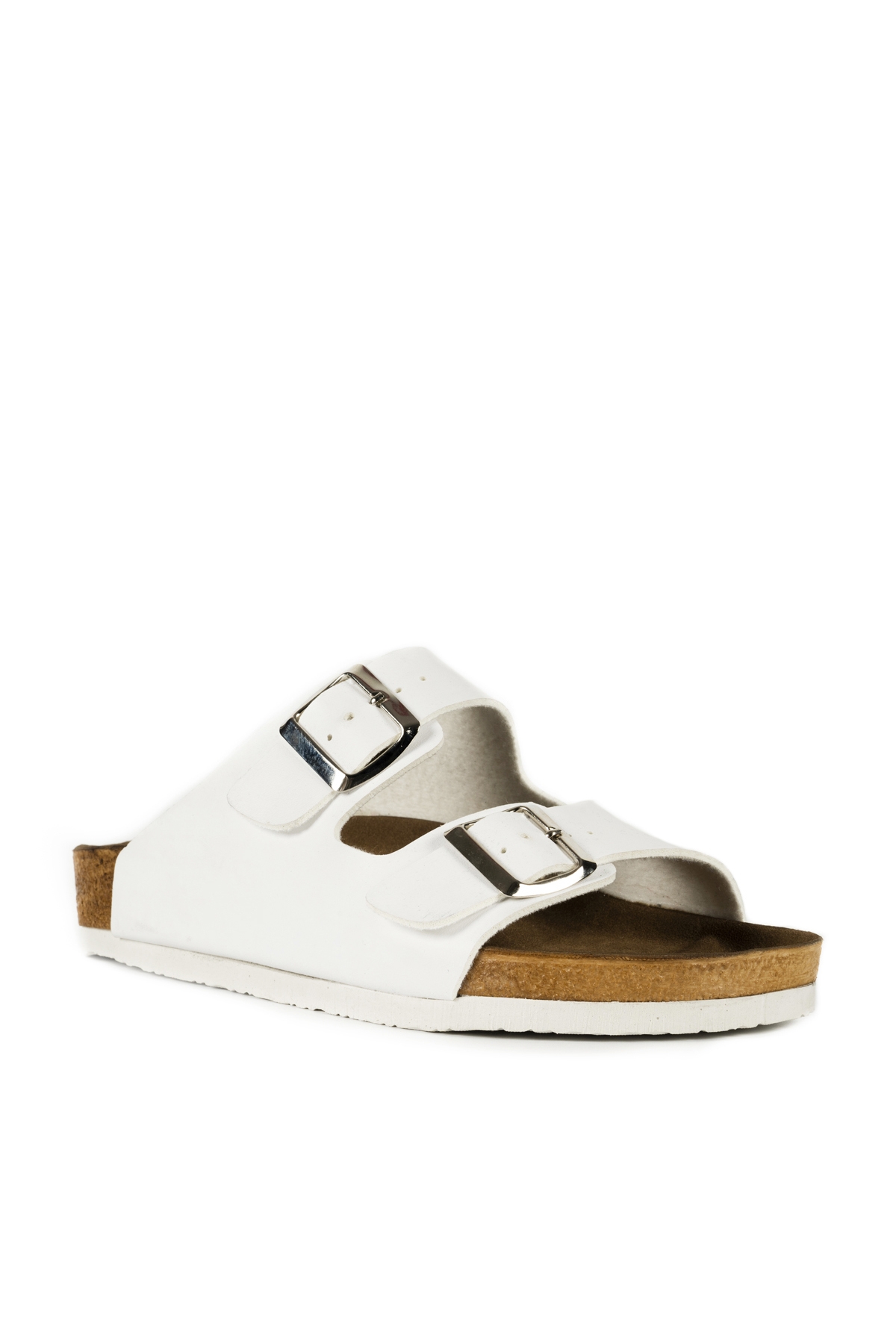 LENS Kadın Terlik Beyaz - Görsel 3