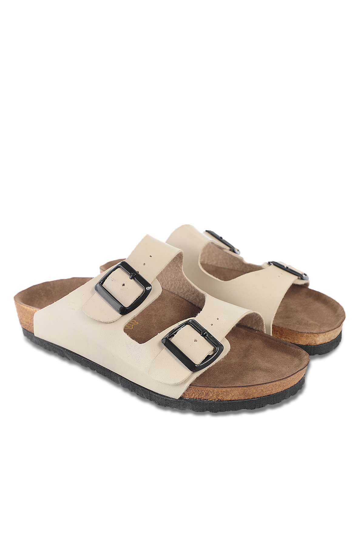 LENS Kadın Terlik Bej - Görsel 4