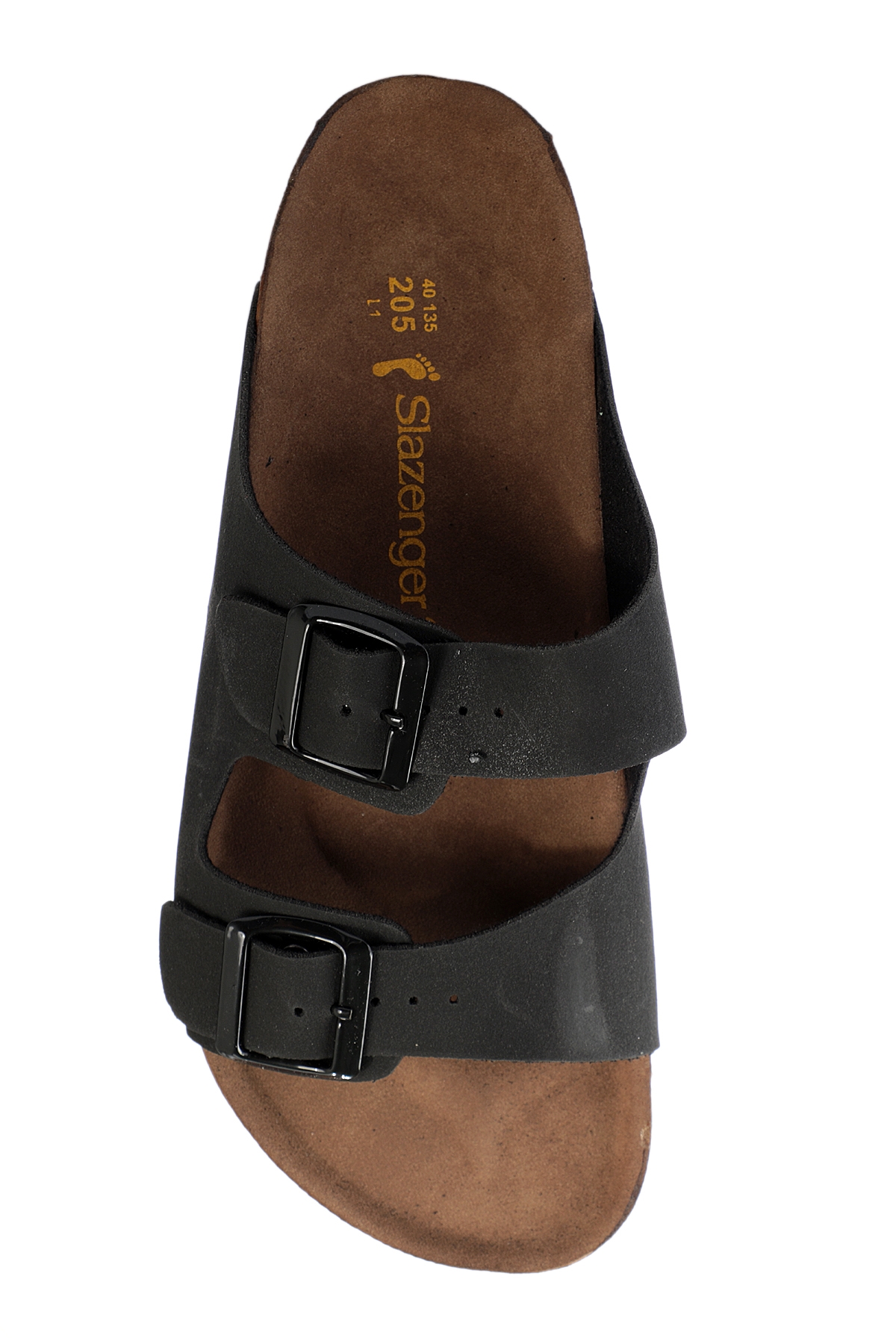 LENS Kadın Terlik Siyah Nubuk - Görsel 6