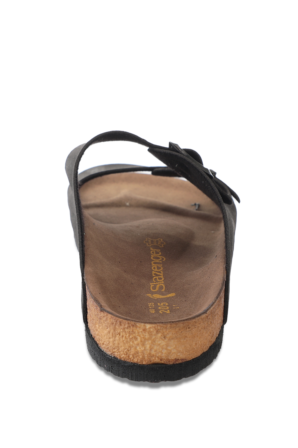 LENS Kadın Terlik Siyah Nubuk - Görsel 7