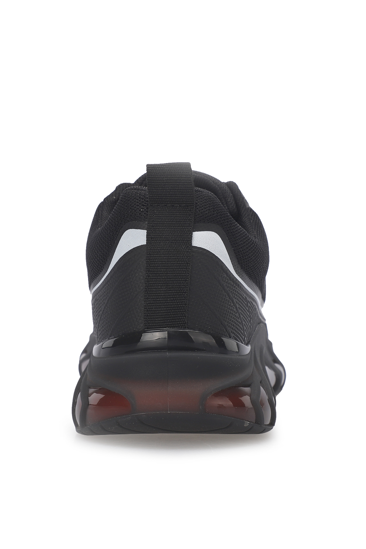 TURBO Erkek Sneaker Ayakkabı Siyah / Kırmızı - Görsel 7