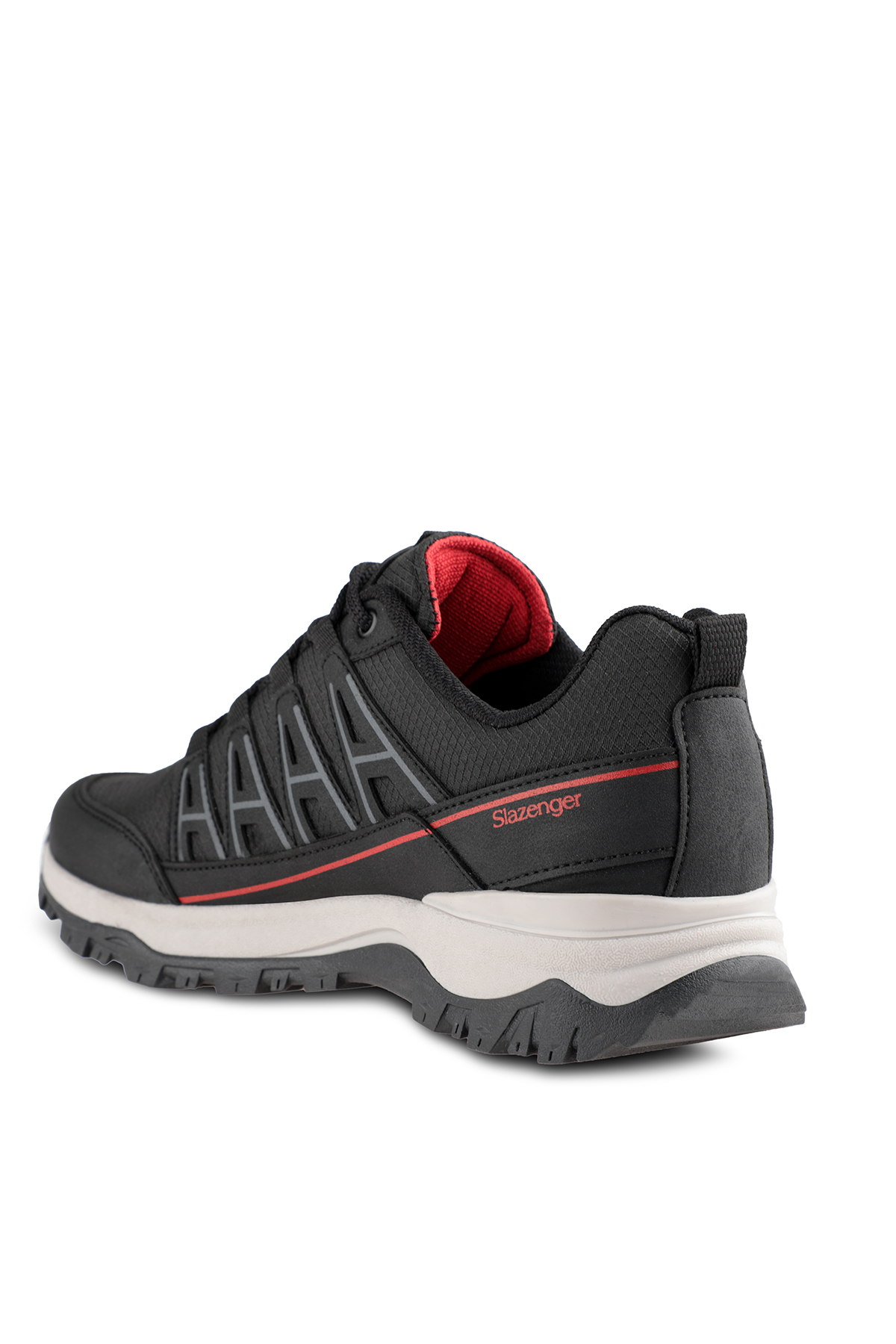 KIERA I Kadın Sneaker Ayakkabı Siyah / Kırmızı - Görsel 4