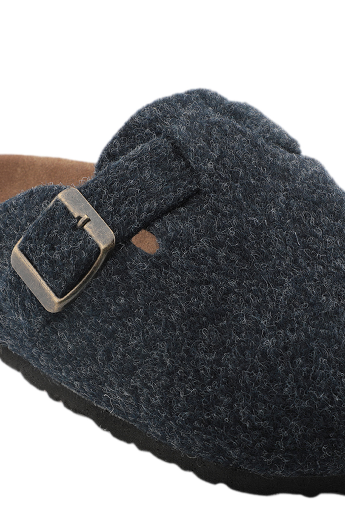 LEO Keçe Kadın Terlik Lacivert - Görsel 5