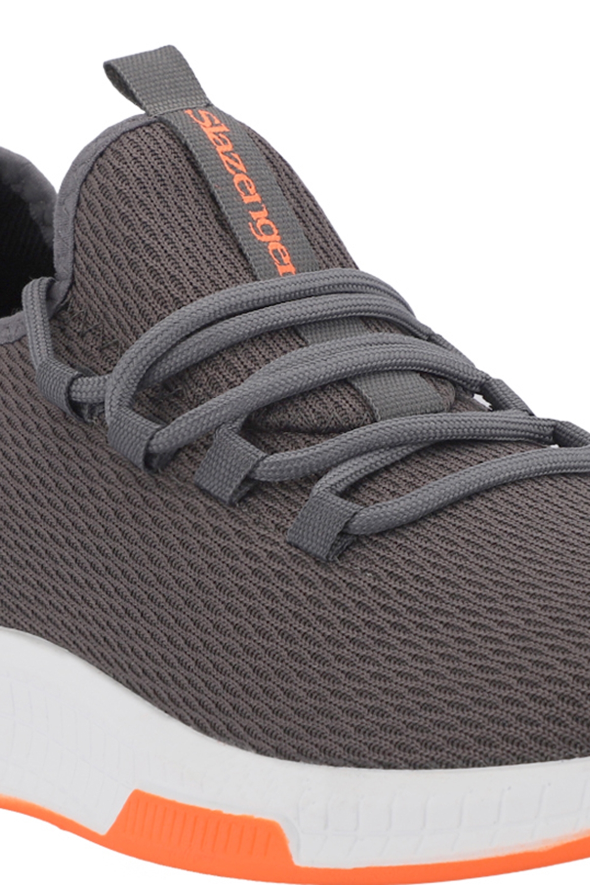 ABENA I Erkek Sneaker Ayakkabı Koyu Gri / Turuncu - Görsel 5