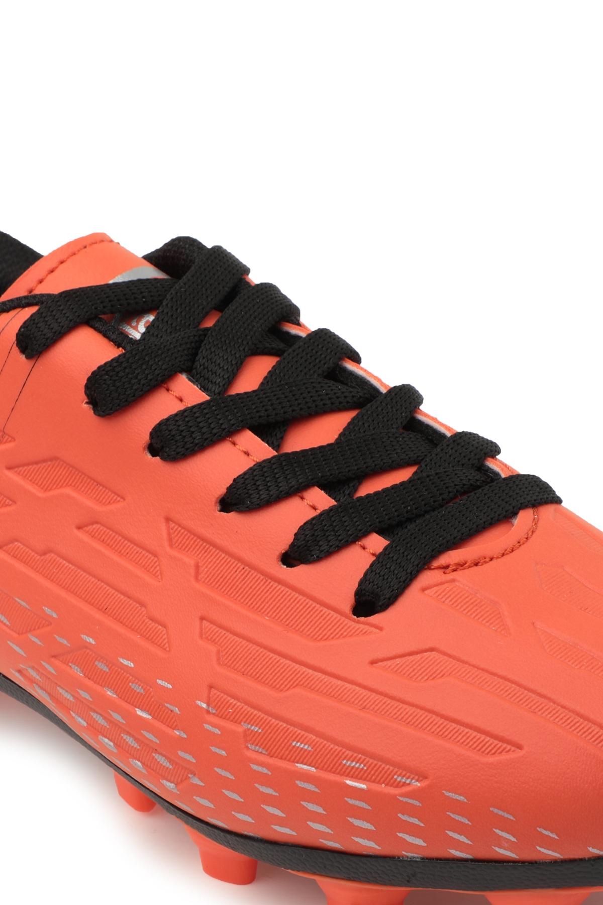 SCORE I KR Erkek Futbol Ayakkabı Neon Turuncu / Siyah - Görsel 5