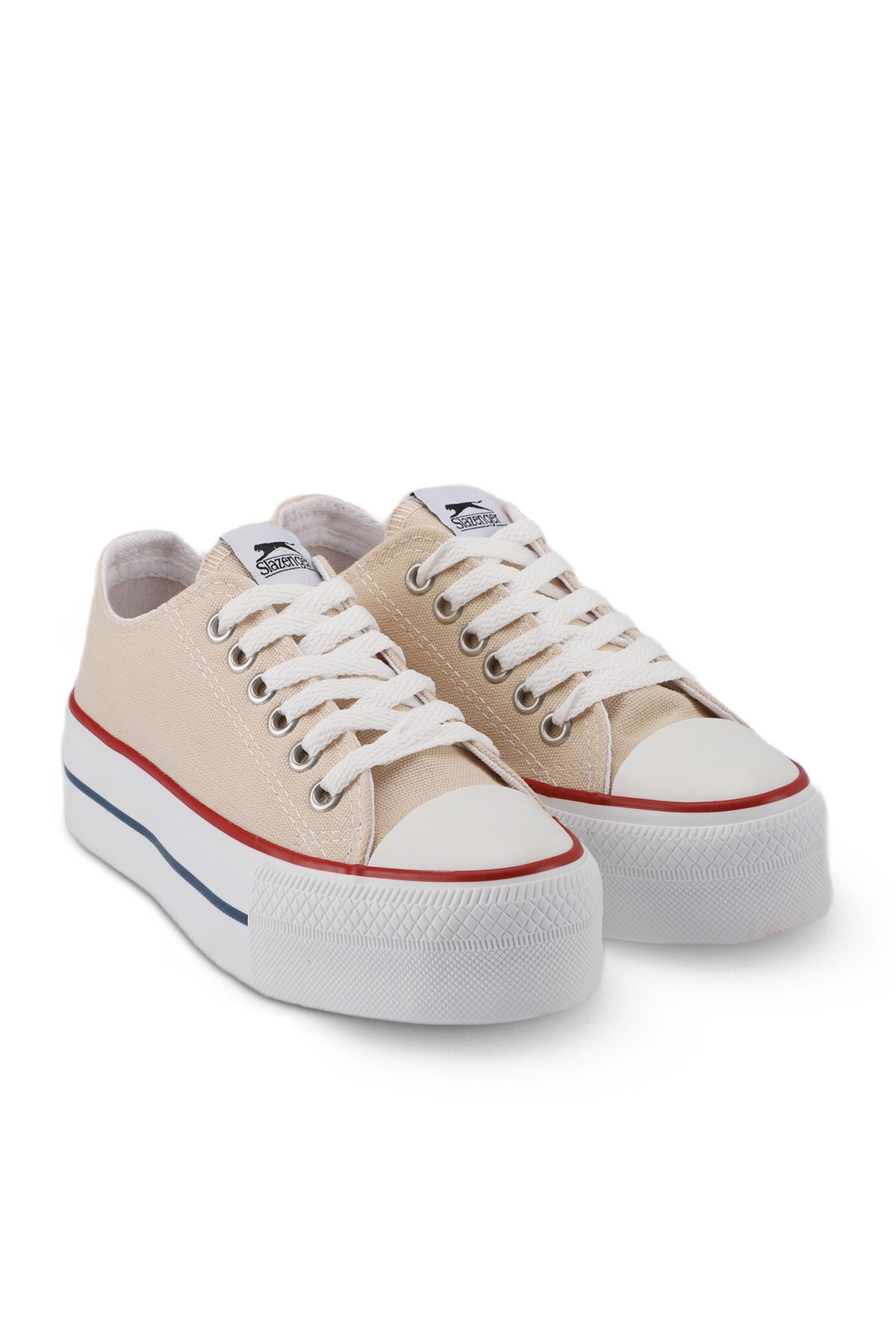 SUPER I Kadın Sneaker Ayakkabı Bej - Görsel 3