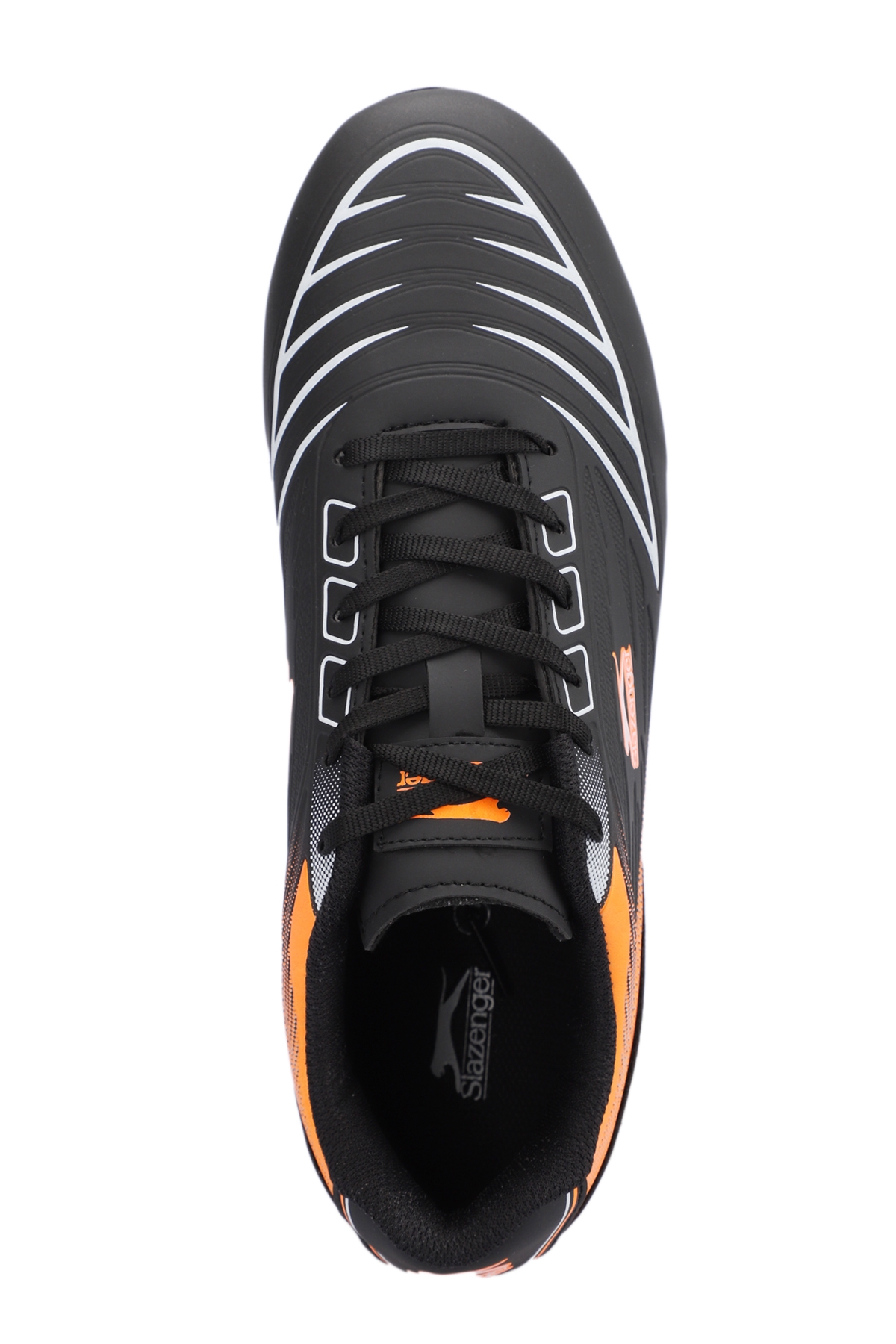 DANGER I KR Erkek Futbol Ayakkabı Siyah / Turuncu - Görsel 6
