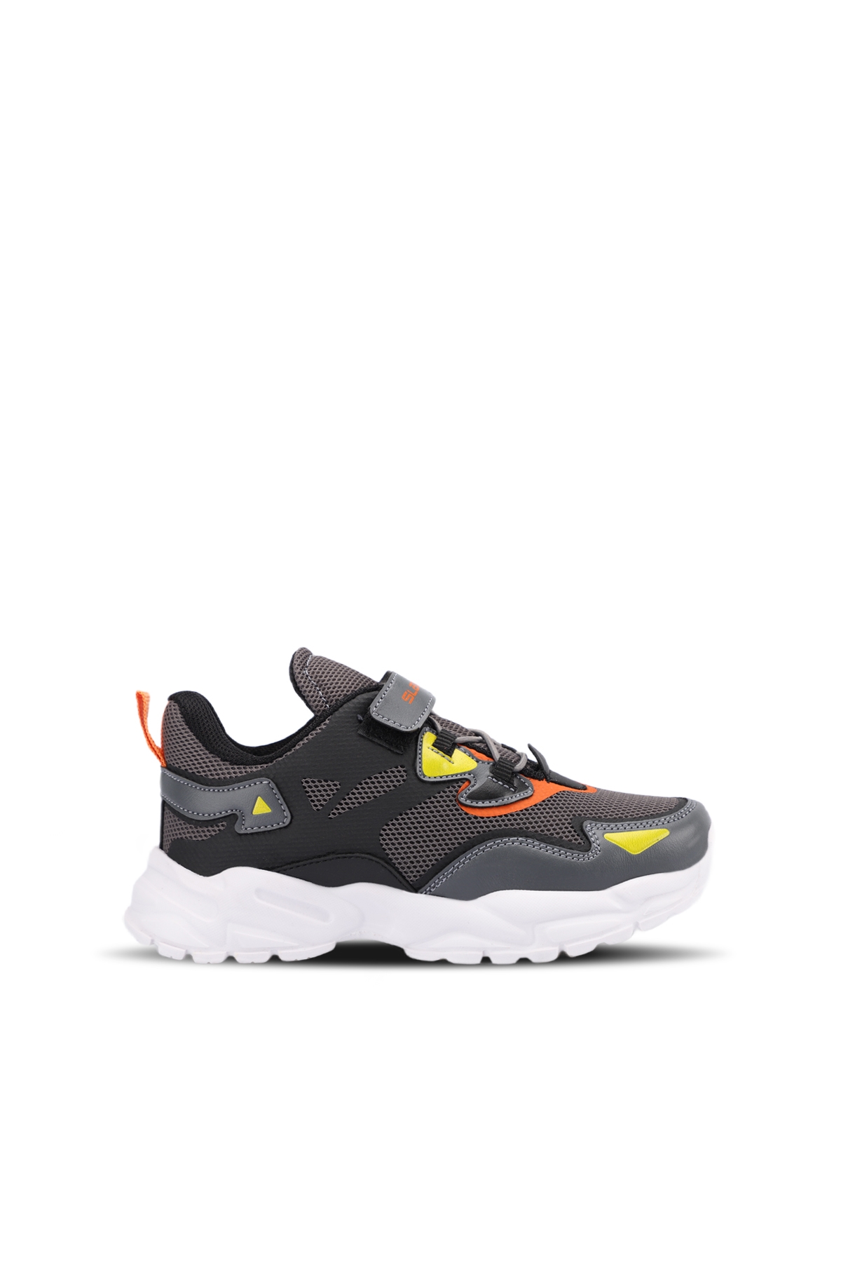 Slazenger KAJAL I Erkek Çocuk Sneaker Ayakkabı Koyu Gri - Görsel 2