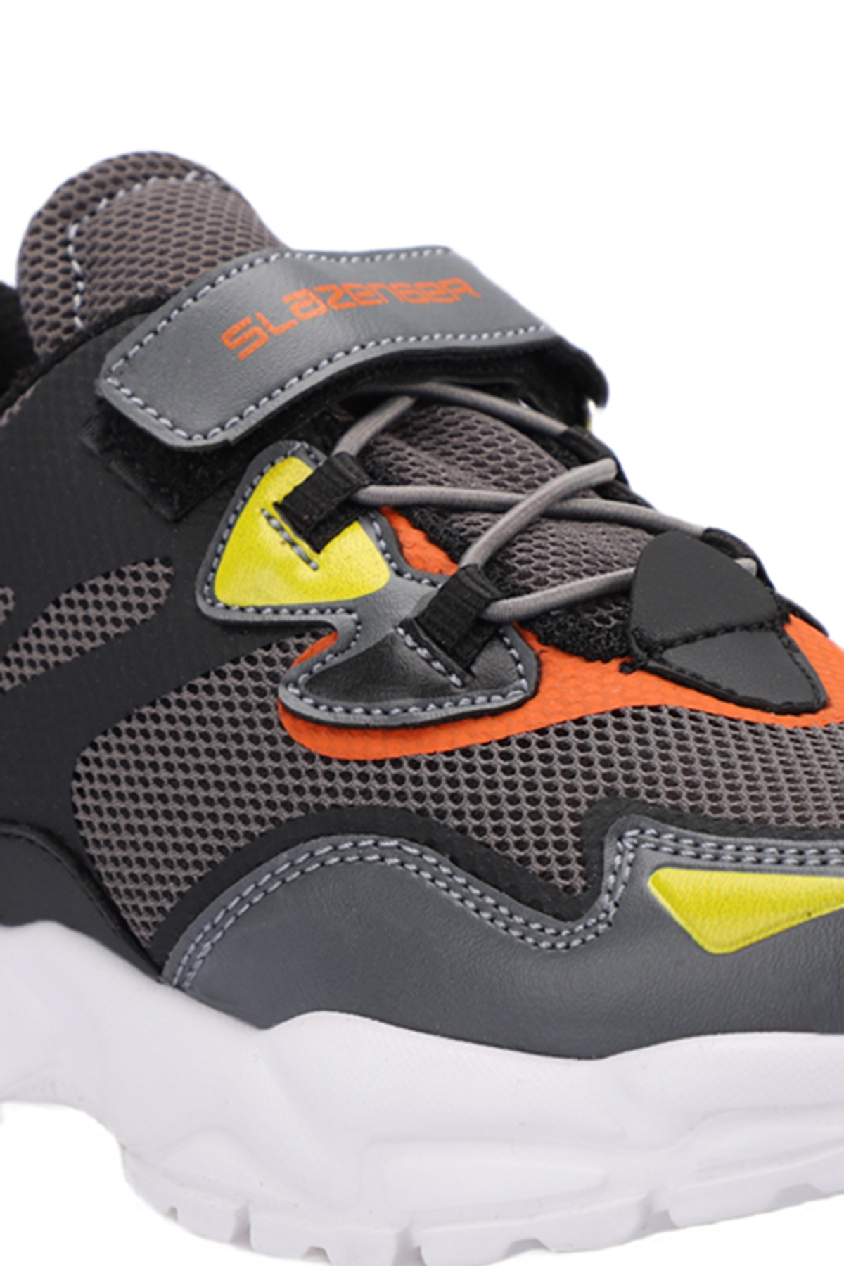 Slazenger KAJAL I Erkek Çocuk Sneaker Ayakkabı Koyu Gri - Görsel 5