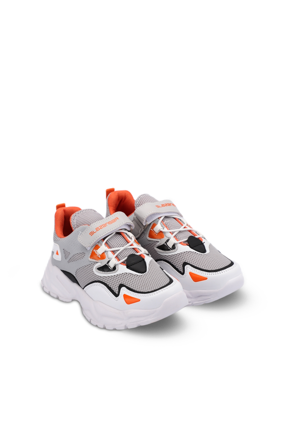 KAJAL I Kız Çocuk Sneaker Ayakkabı Gri / Beyaz - Görsel 3