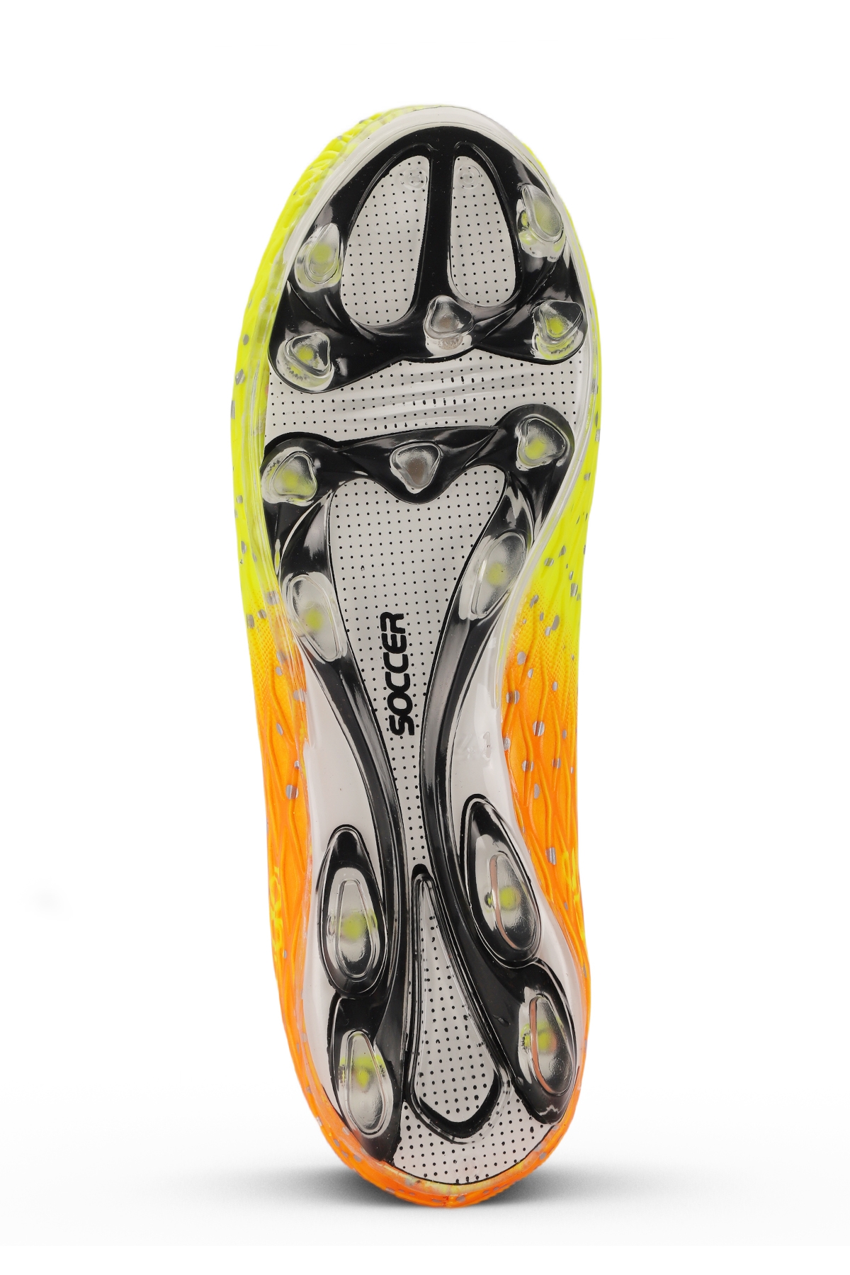 HANIA Erkek Futbol Ayakkabı Neon Sarı - Görsel 8