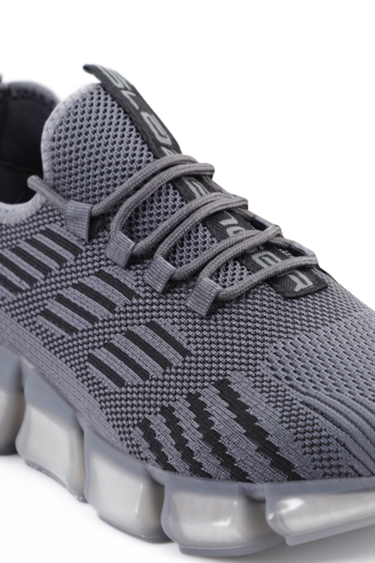 ZANDER Erkek Sneaker Ayakkabı Koyu Gri / Siyah - Görsel 5