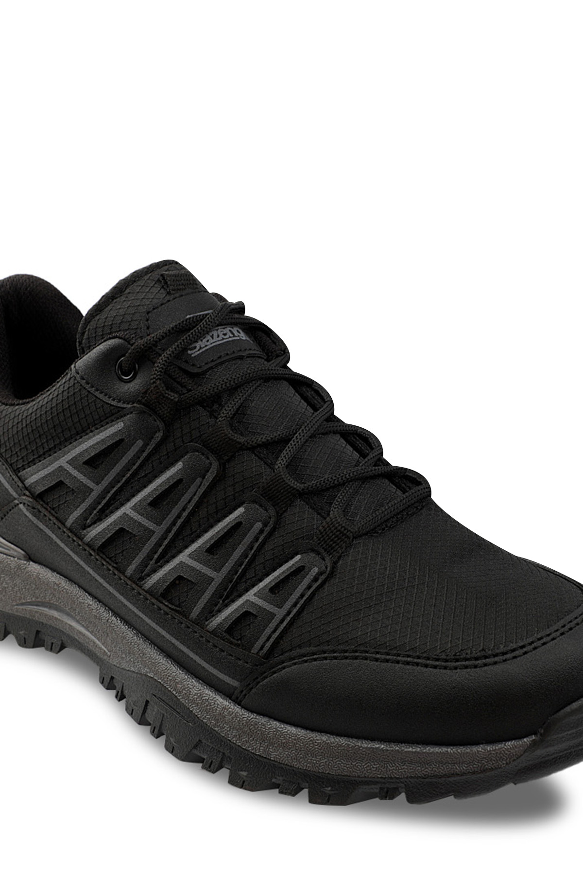 KIERA I Kadın Sneaker Ayakkabı Siyah / Koyu Gri - Görsel 5