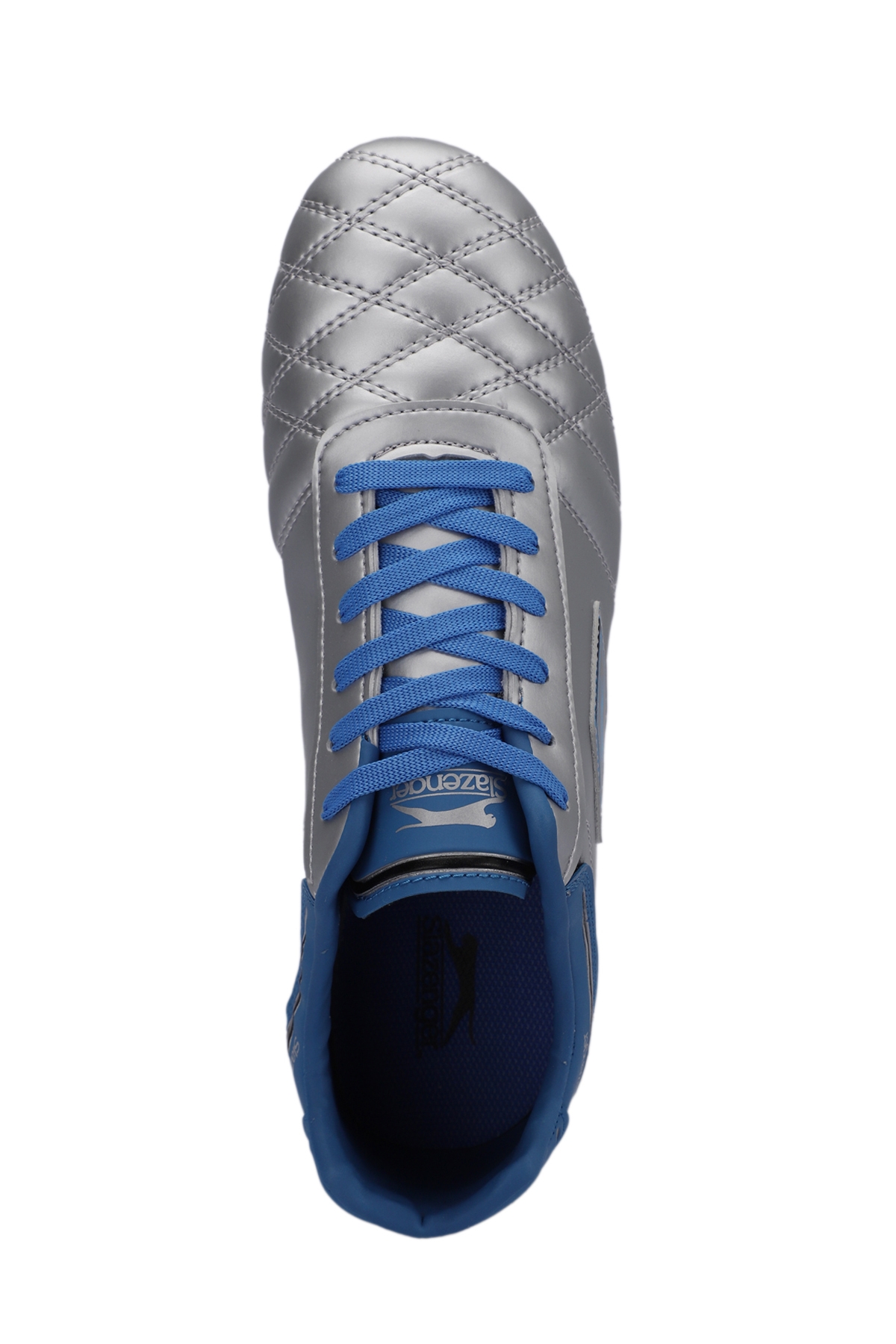 HUGO KR Erkek Çocuk Futbol Ayakkabı Gri / Mavi - Görsel 6