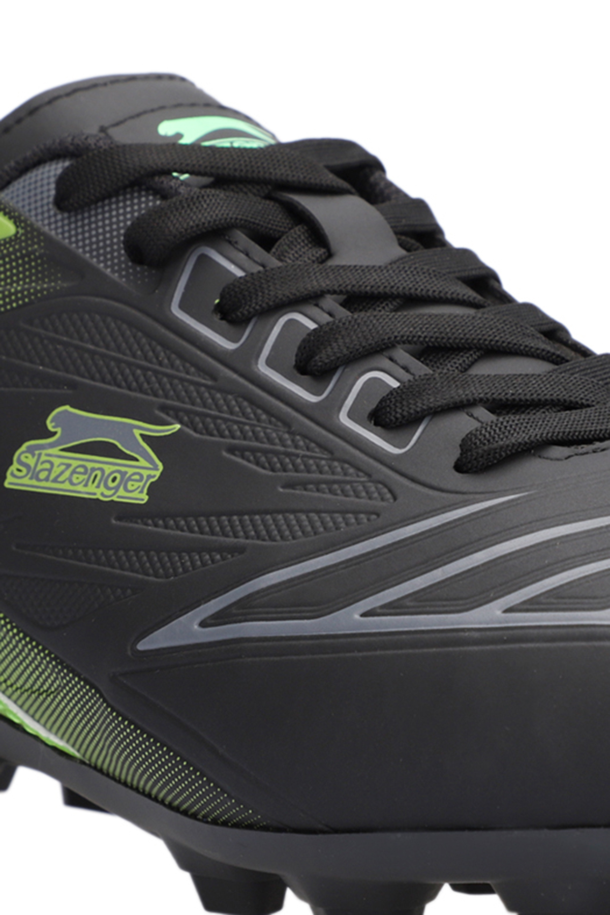 DANGER I KR Erkek Futbol Ayakkabı Siyah / Yeşil - Görsel 5