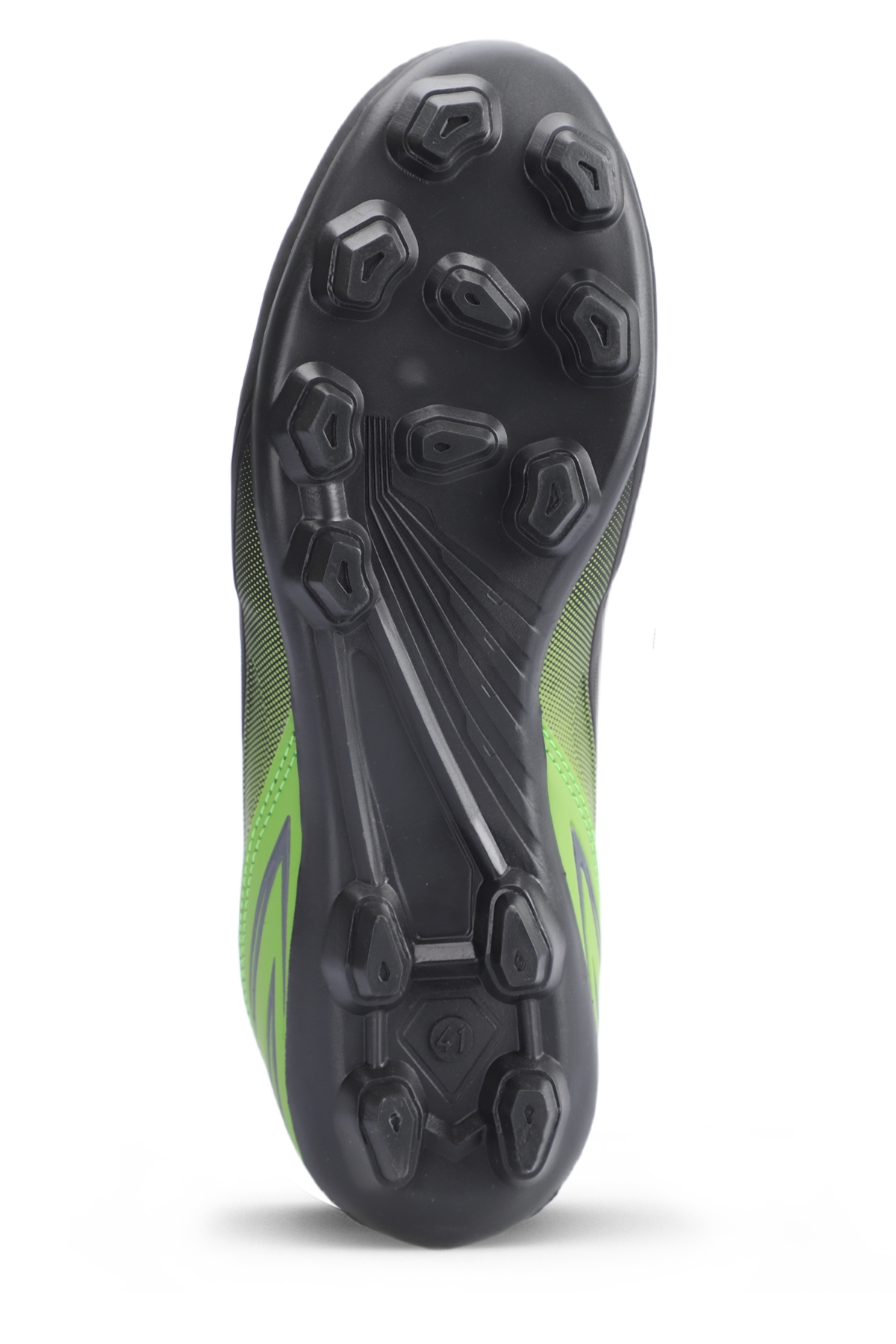 DANGER I KR Erkek Futbol Ayakkabı Siyah / Yeşil - Görsel 8