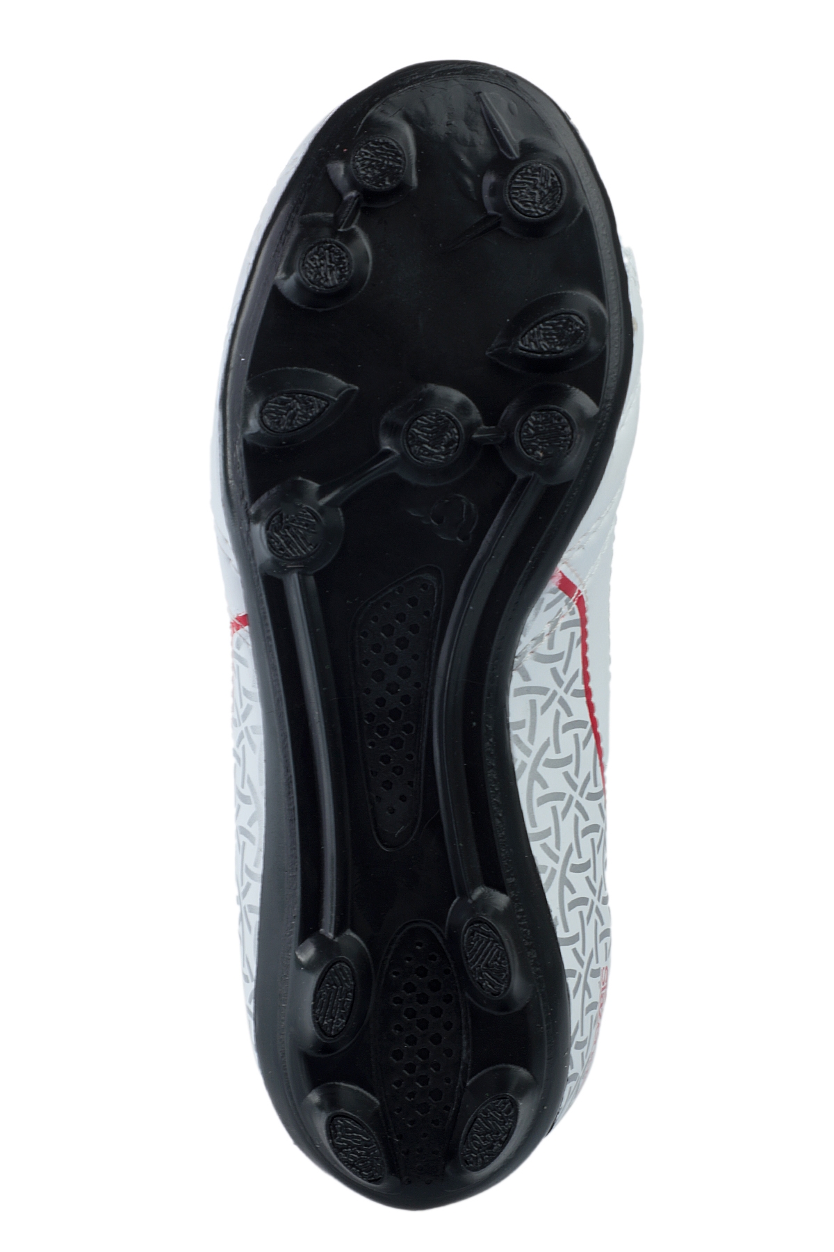 HINO KR Erkek Futbol Ayakkabı Beyaz / Siyah - Görsel 8