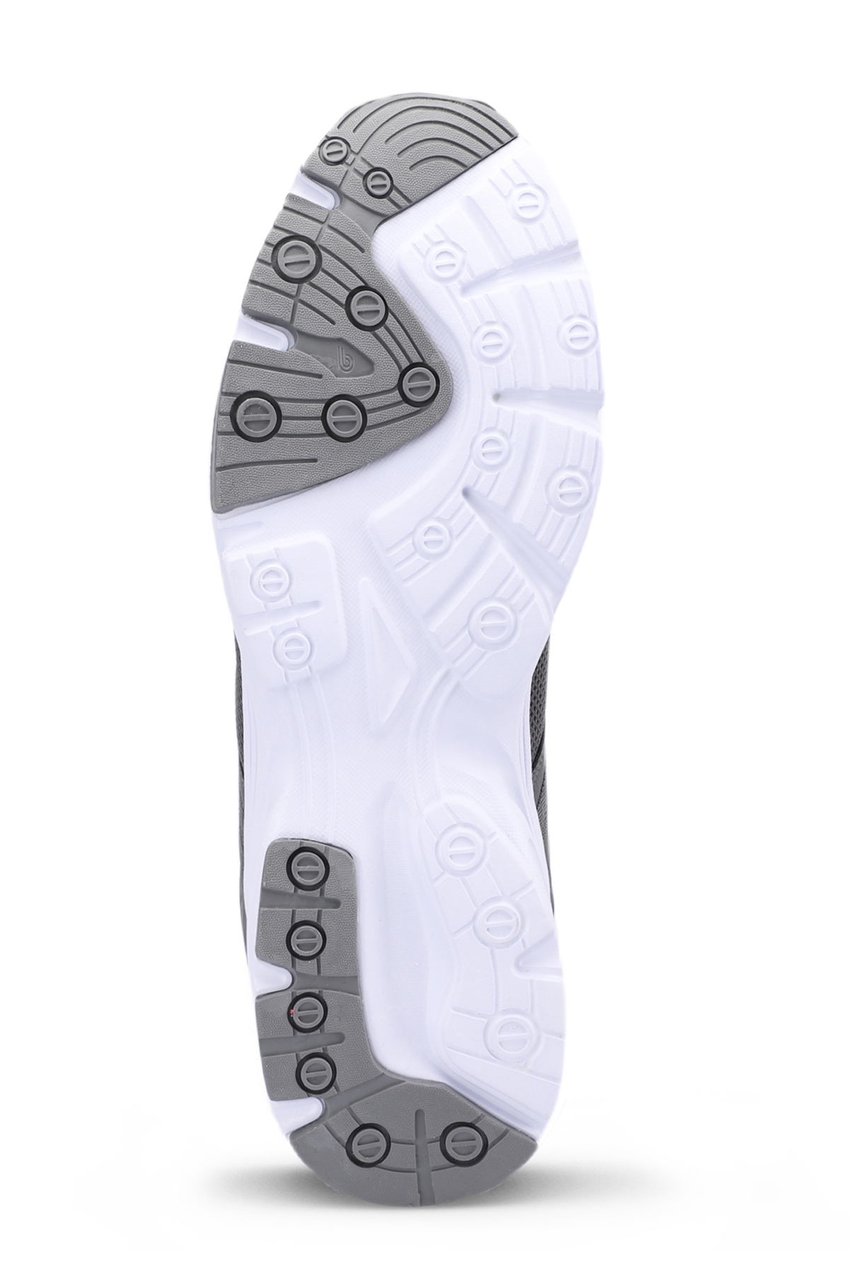 PLANE Büyük Beden Erkek Sneaker Ayakkabı Koyu Gri / Beyaz - Görsel 8