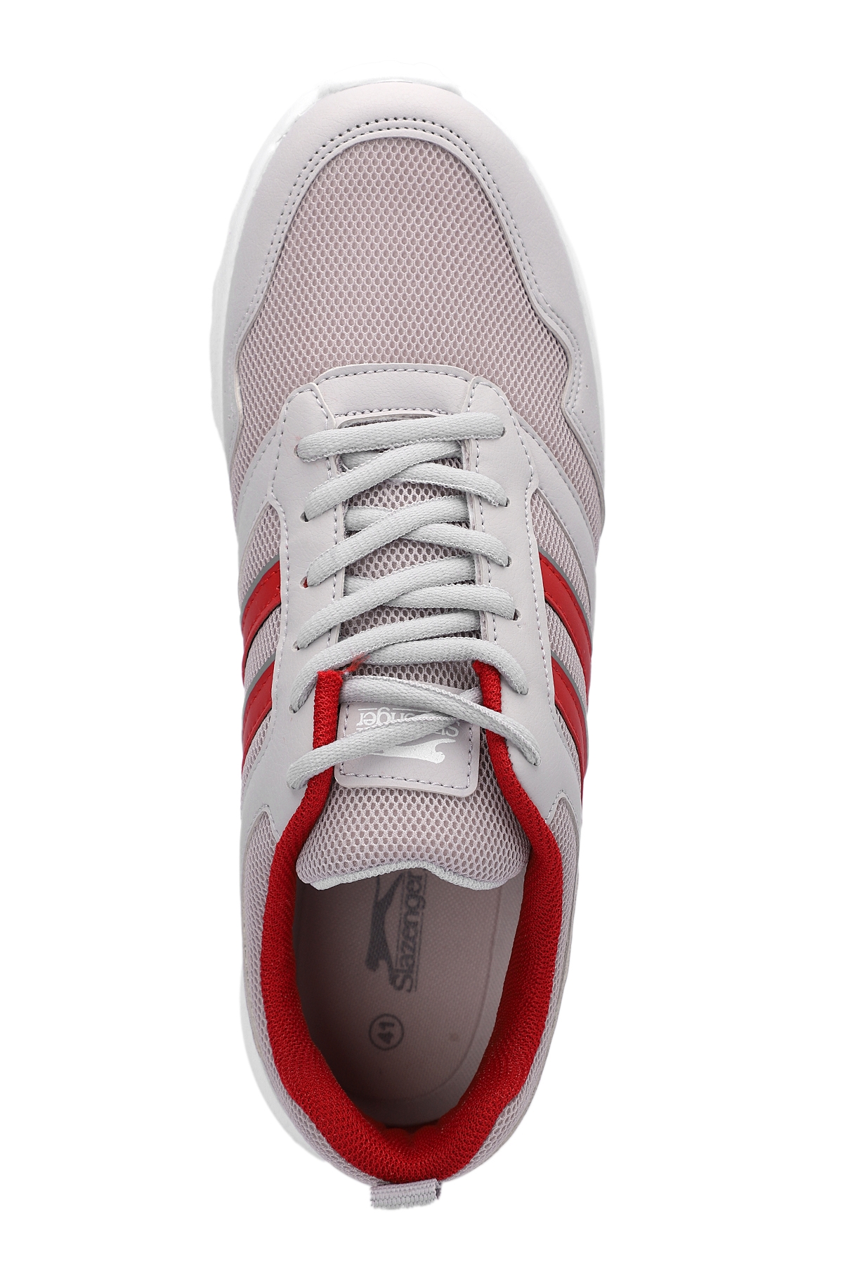 OMIROS I Erkek Sneaker Ayakkabı Gri / Kırmızı - Görsel 6