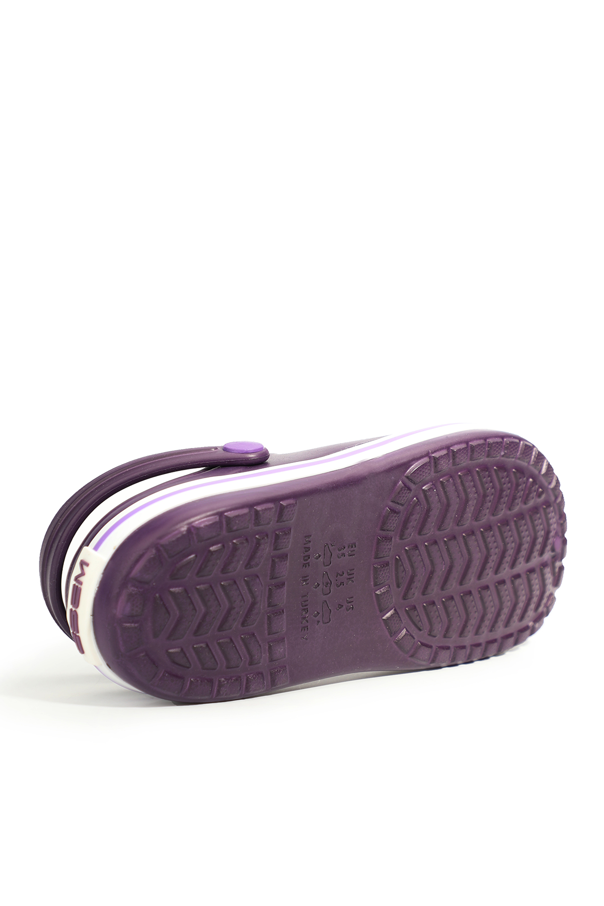 LOOP Kız Çocuk Terlik Mor / Beyaz - Görsel 8