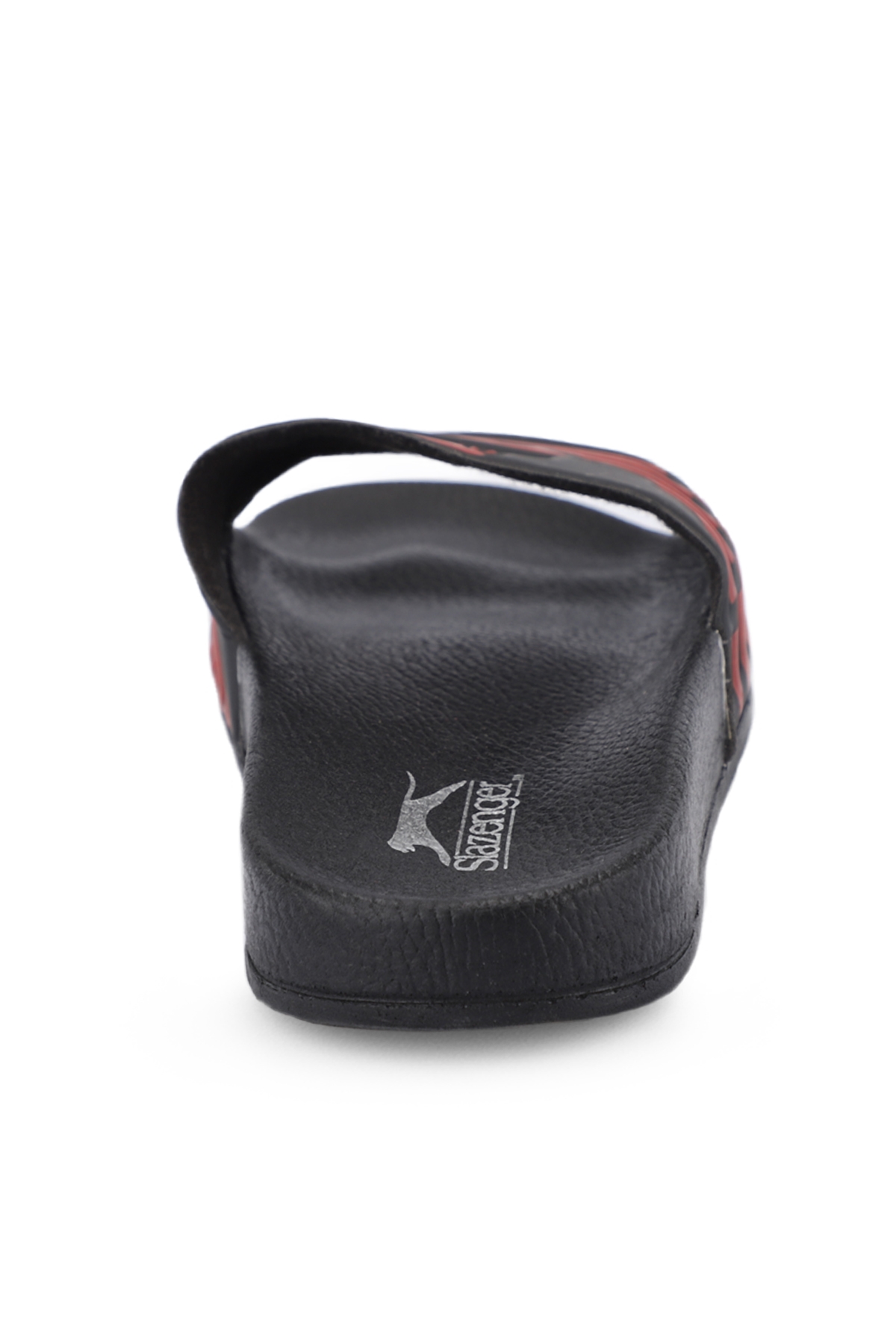 FION Erkek Terlik Siyah / Kırmızı - Görsel 7