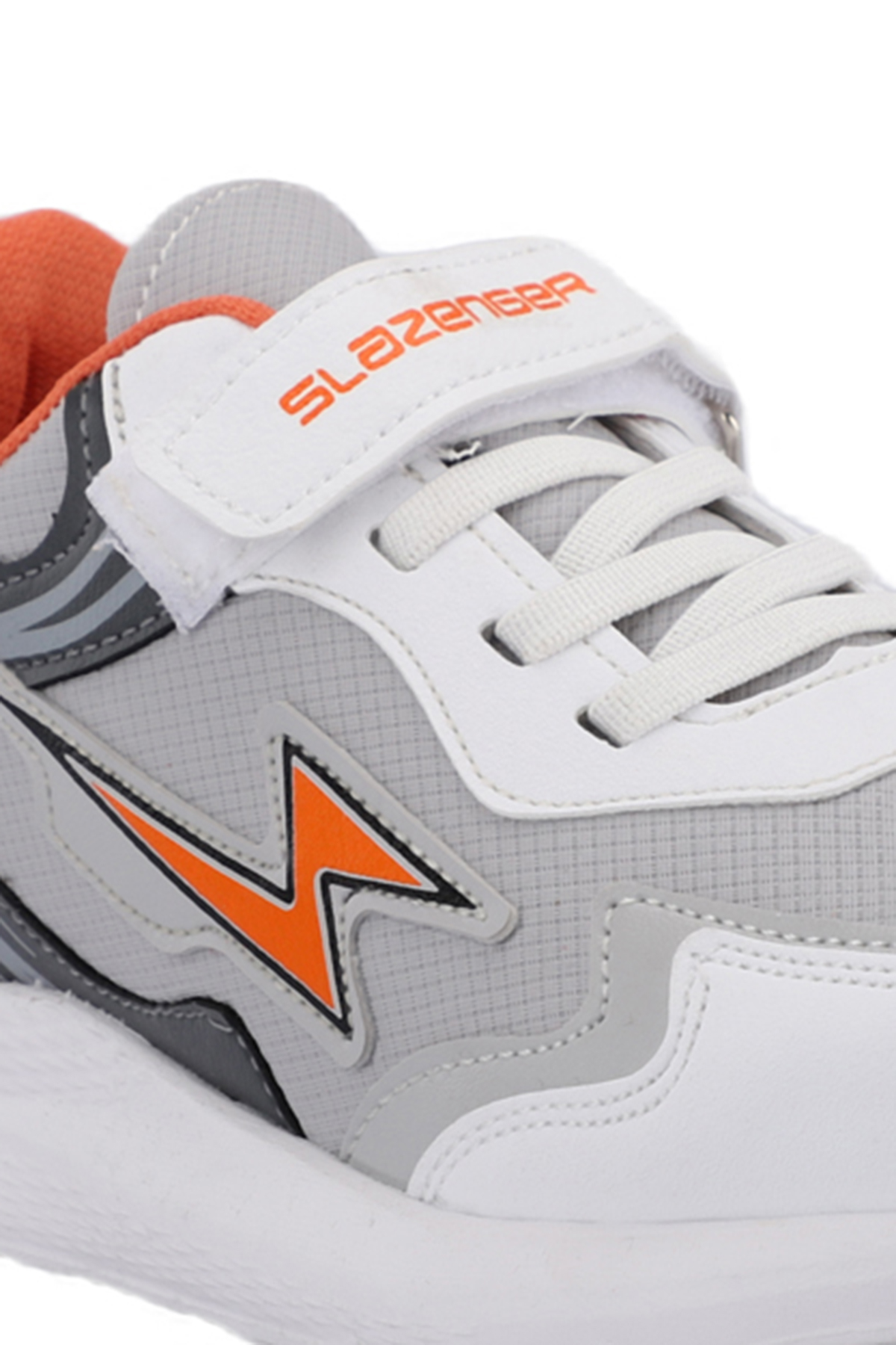 KAOR KTN Kız Çocuk Sneaker Ayakkabı Gri / Turuncu - Görsel 5