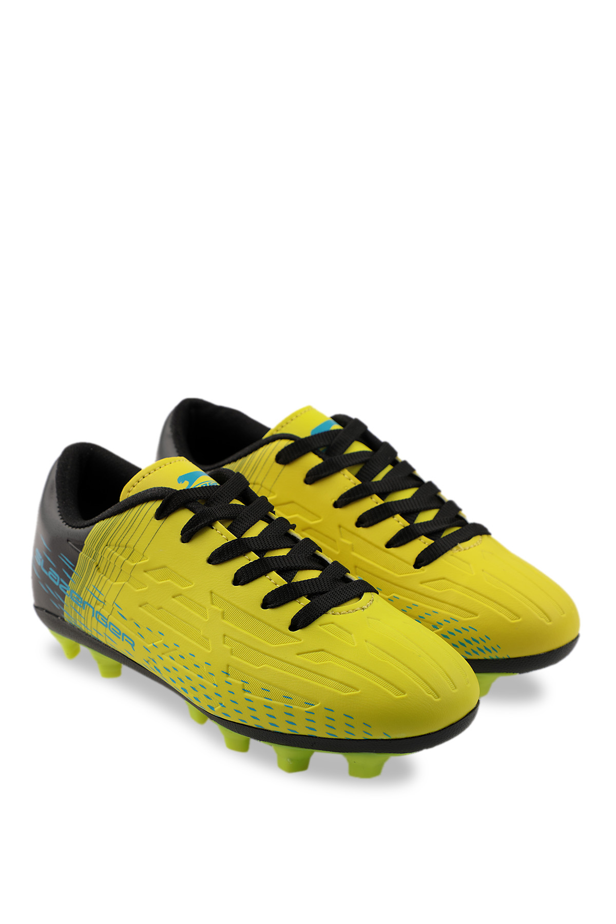 SCORE I KRP Erkek Çocuk Futbol Ayakkabı Neon Sarı / Siyah - Görsel 3
