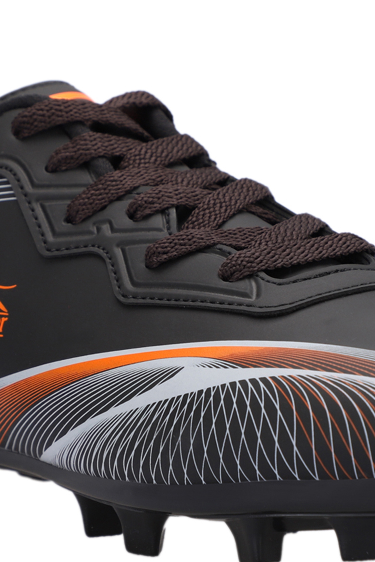 MARCELL KRP Erkek Futbol Ayakkabı Siyah / Turuncu - Görsel 5