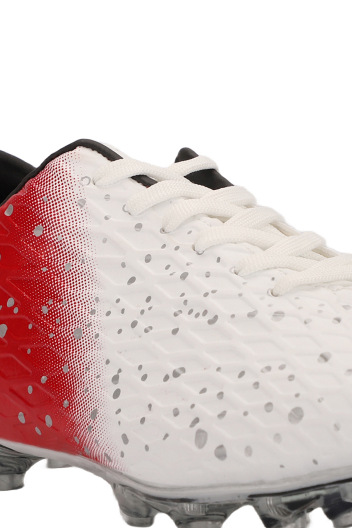 HANIA KRP Erkek Çocuk Futbol Ayakkabı Beyaz / Kırmızı - Görsel 5