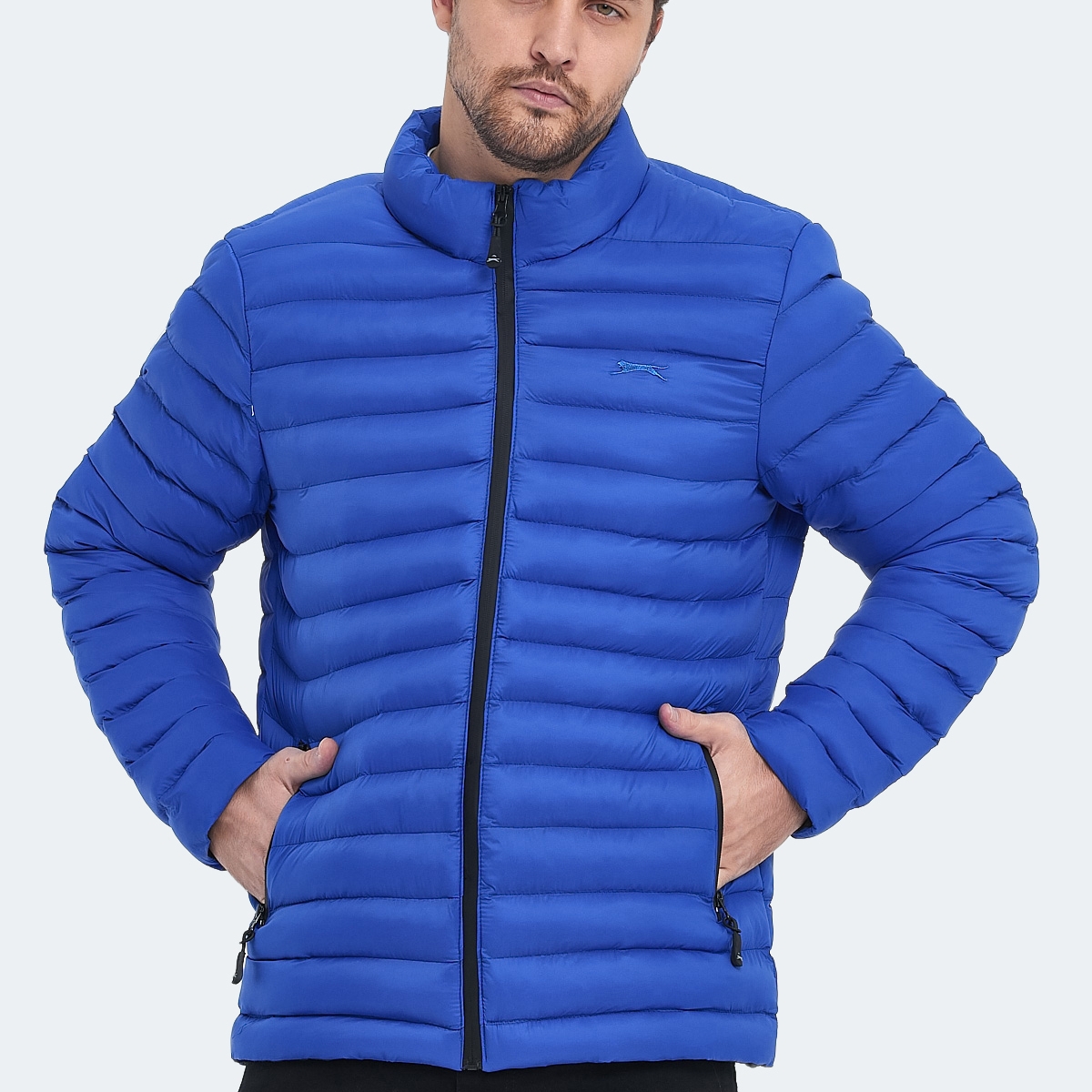 SlazengerHAYDEN IN Erkek Mont & Kaban Saks Mavi