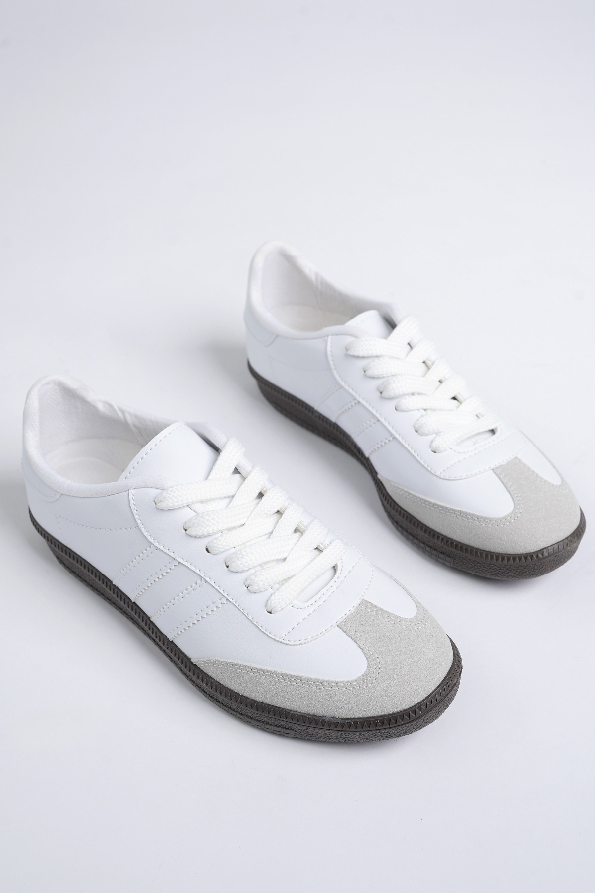 GORDON Unisex Ortopedik Günlük Garantili Bağcıklı Yürüyüş Koşu Sneaker Spor Ayakkabı - Görsel 4