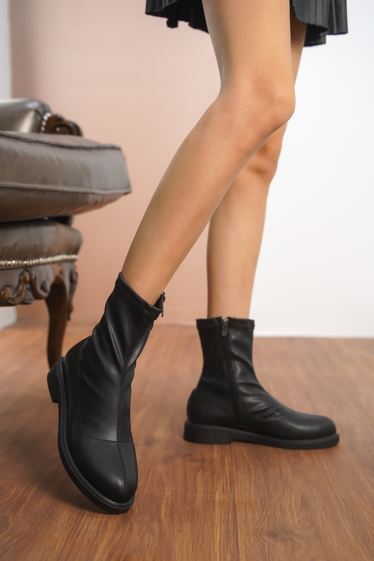 Garantili D292 Kadın Soğuk Geçirmez Kışlık Bot - Görsel 3