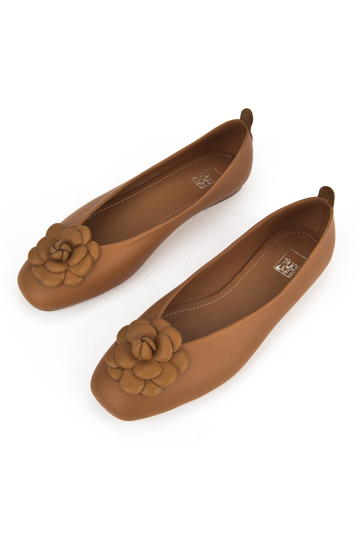 Hakiki Deri Kadın Babet 1511044Z106 Taba - Görsel 6