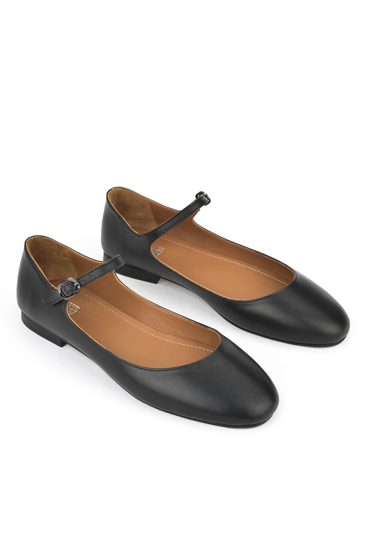 Hakiki Deri Kadın Babet 1511044Z104 Siyah - Görsel 3