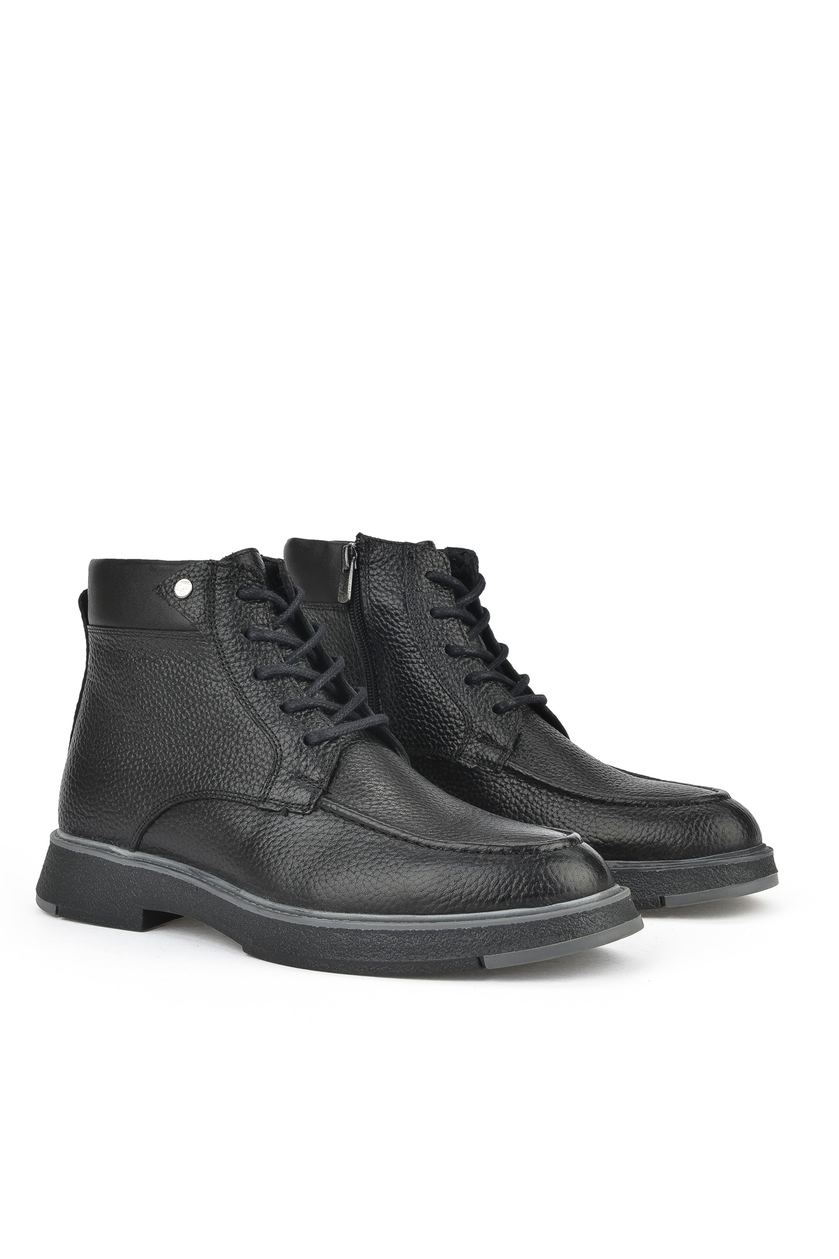 Erkek Hakiki Deri Bot 1431024Z6601 Siyah - Görsel 3