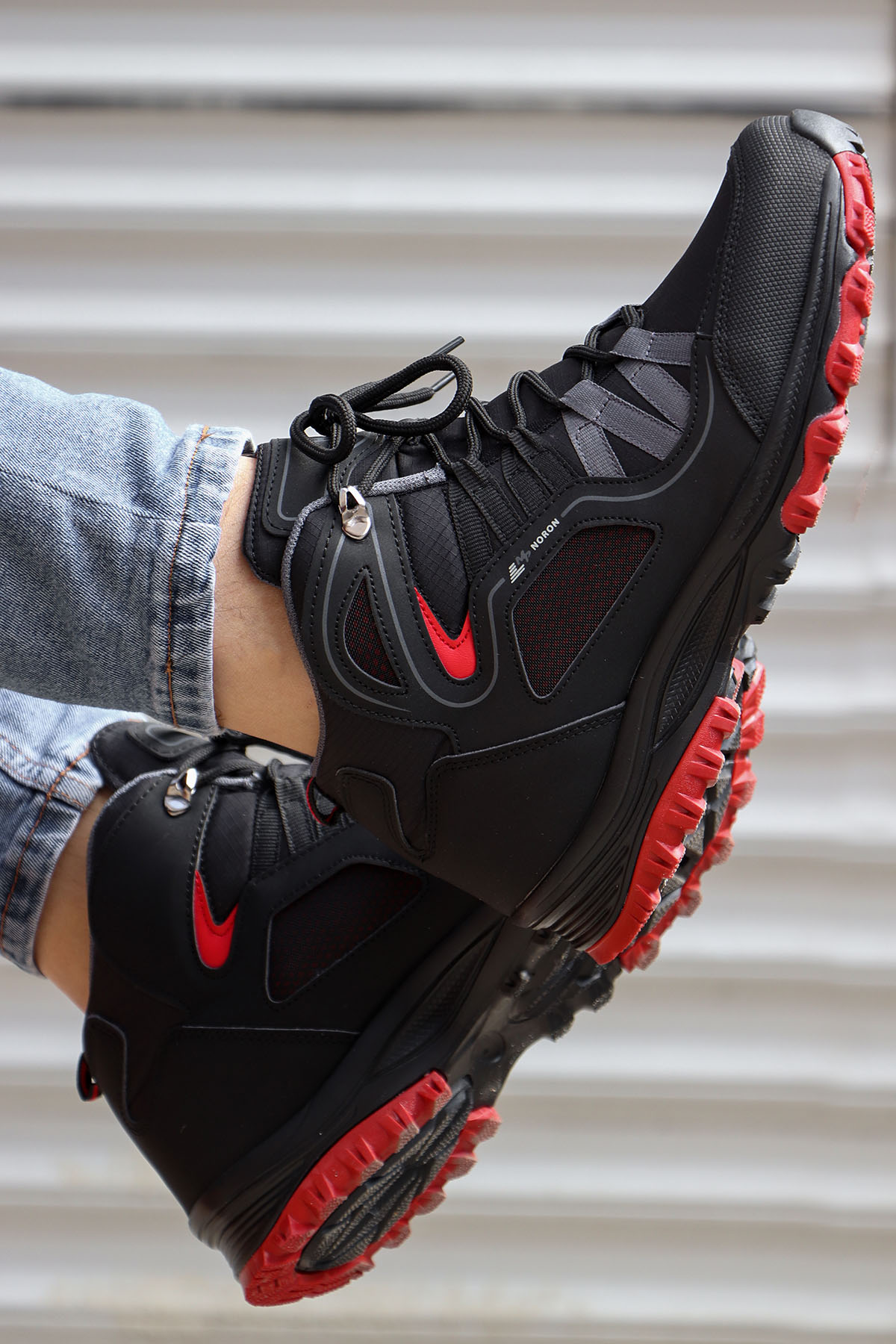 . 222-2603 Rahat Taban Shoftshell Bağcıklı Unisex Bot - Görsel 5