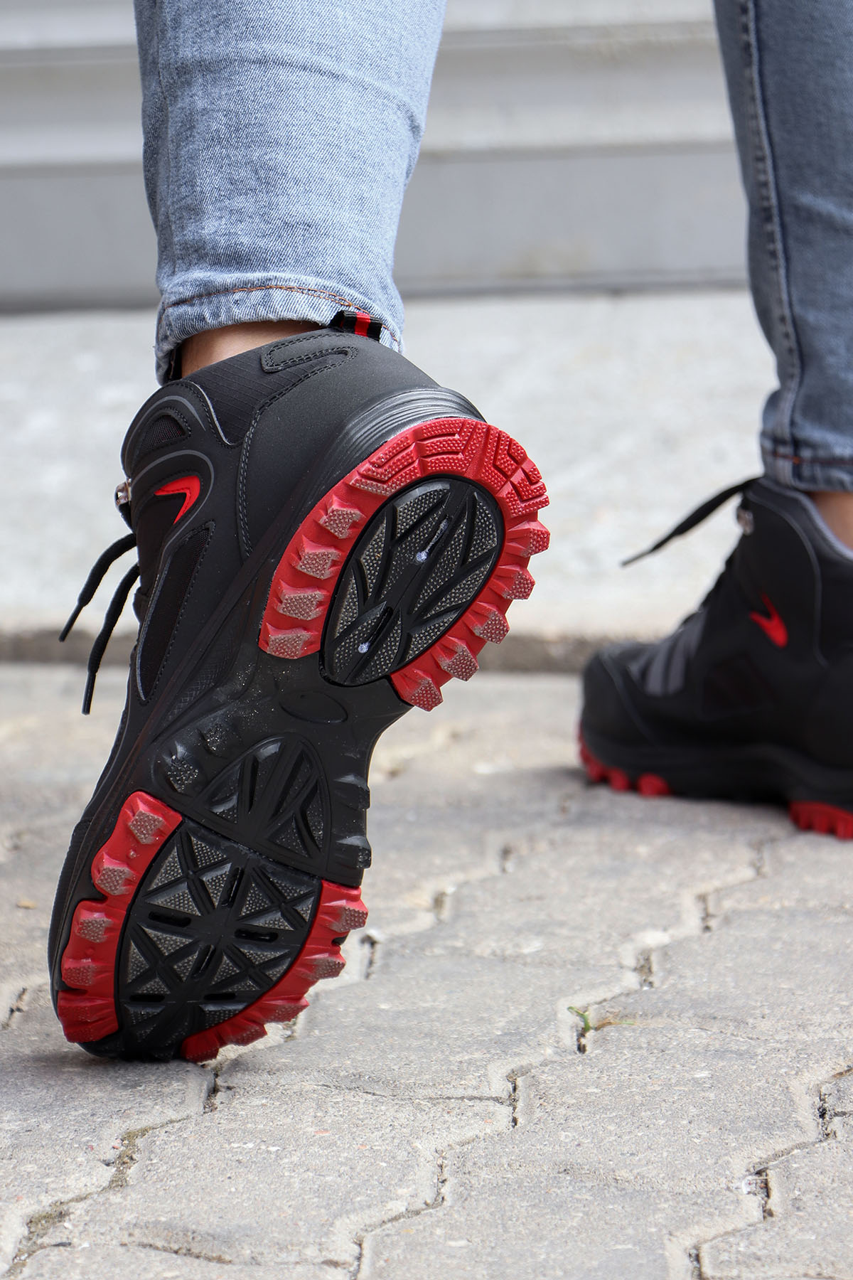 . 222-2603 Rahat Taban Shoftshell Bağcıklı Unisex Bot - Görsel 6